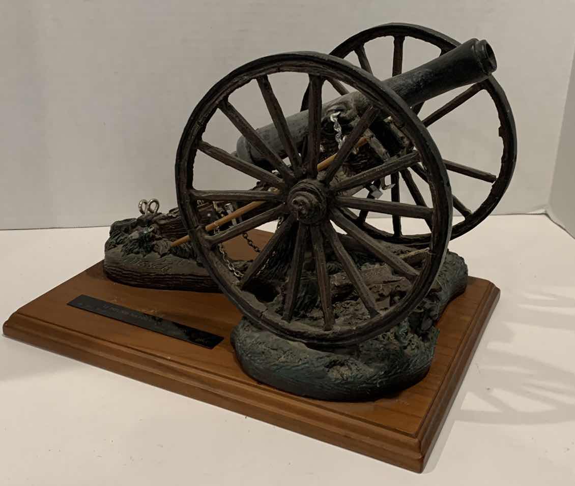 Photo 1 of 12 POUND NAPOLEON CANNON BY ROD MENCH LIMITED TO 1865 PIECES 13” X 9” H 10”