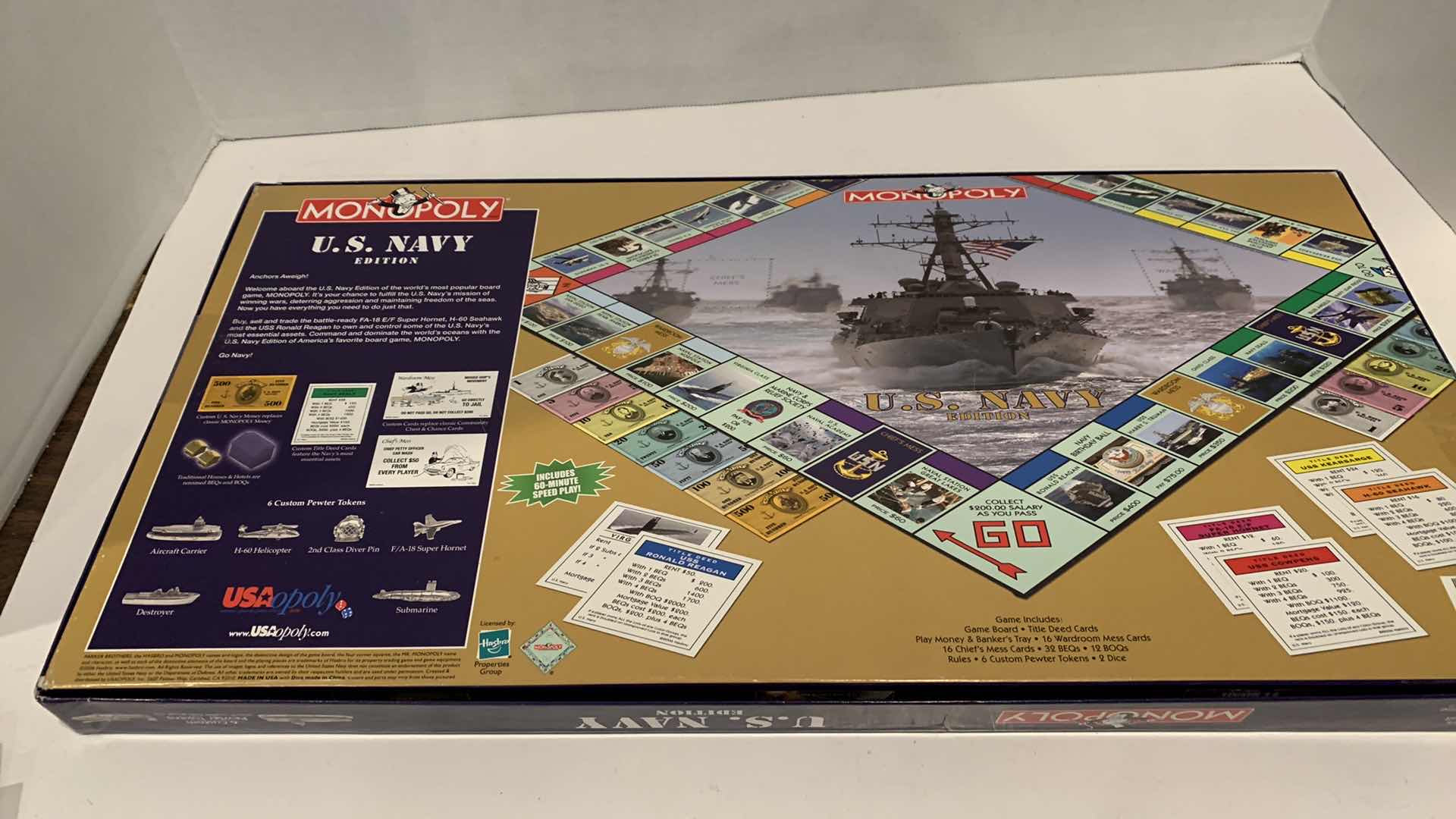 Photo 2 of MONOPOLY U.S. NAVY EDITION