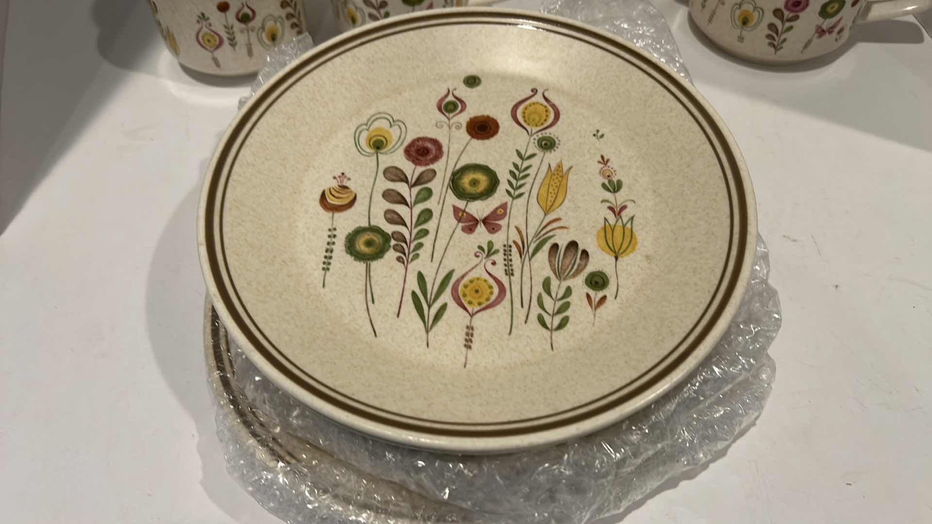 Photo 5 of 10 PC VINTAGE DINNERWARE TEMPURWARE BY LENOX