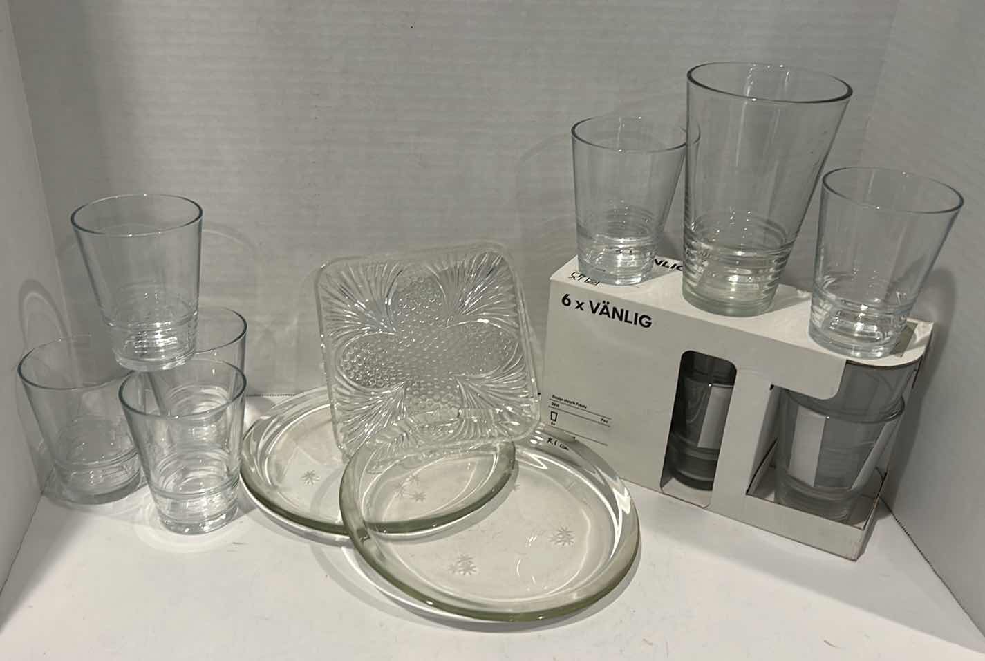 Photo 1 of 16 PC GLASSWARE ASSORTMENT