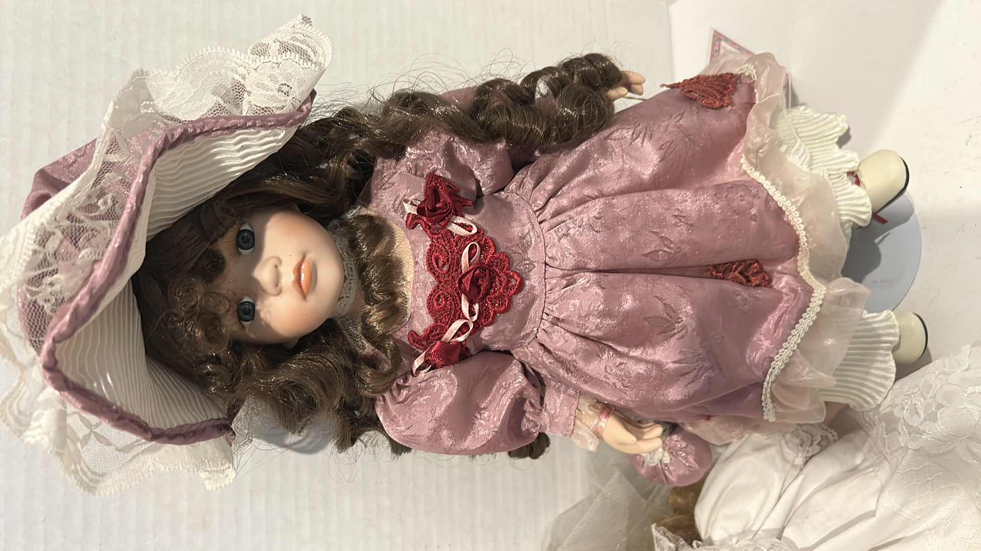 Photo 3 of 2 VINTAGE DOLLS 19”