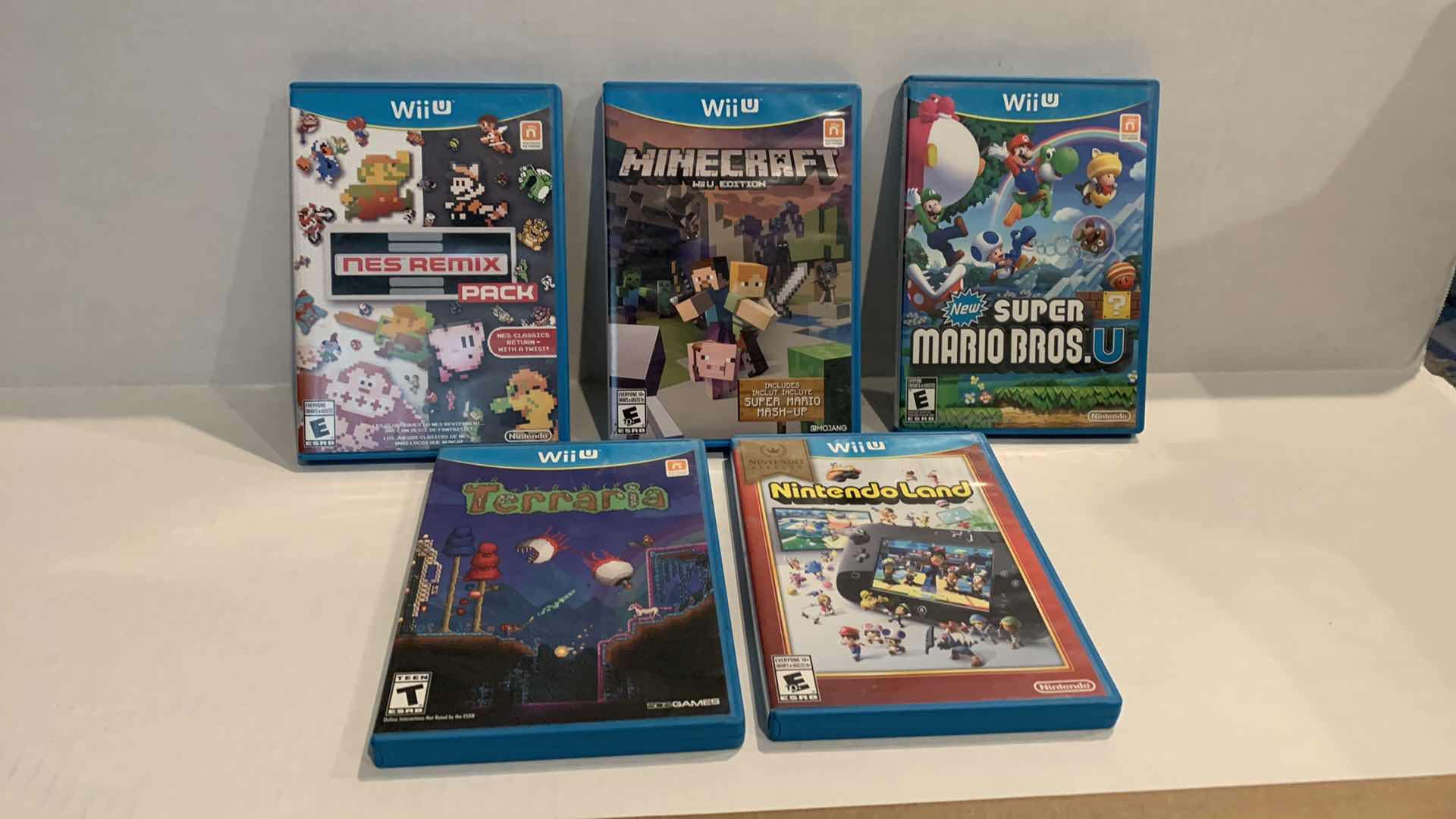 Photo 1 of NINTENDO WII U GAMES SET OF 5