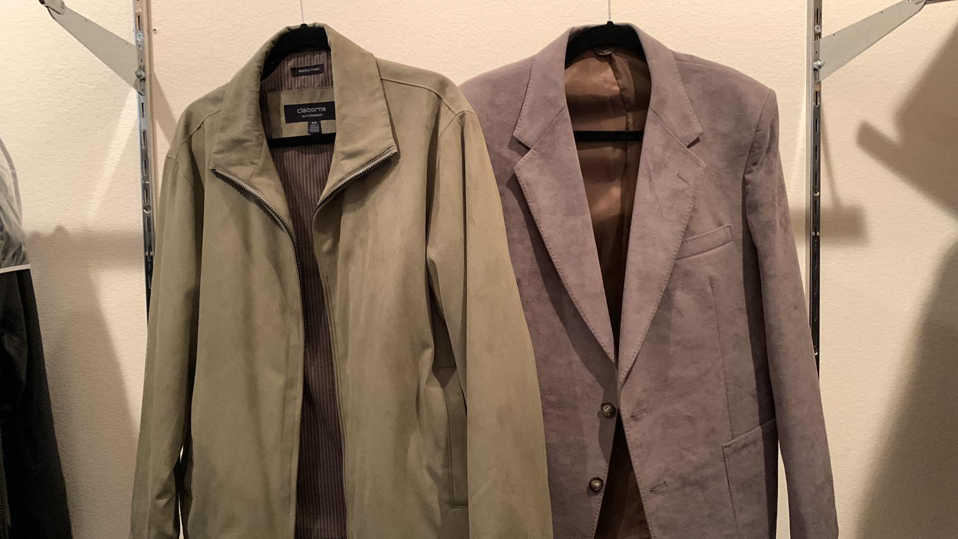 Photo 1 of CLAIBORNE XL MEN'S ZIP UP JACKET, STAFFORD MEN'S BLAZER R42 