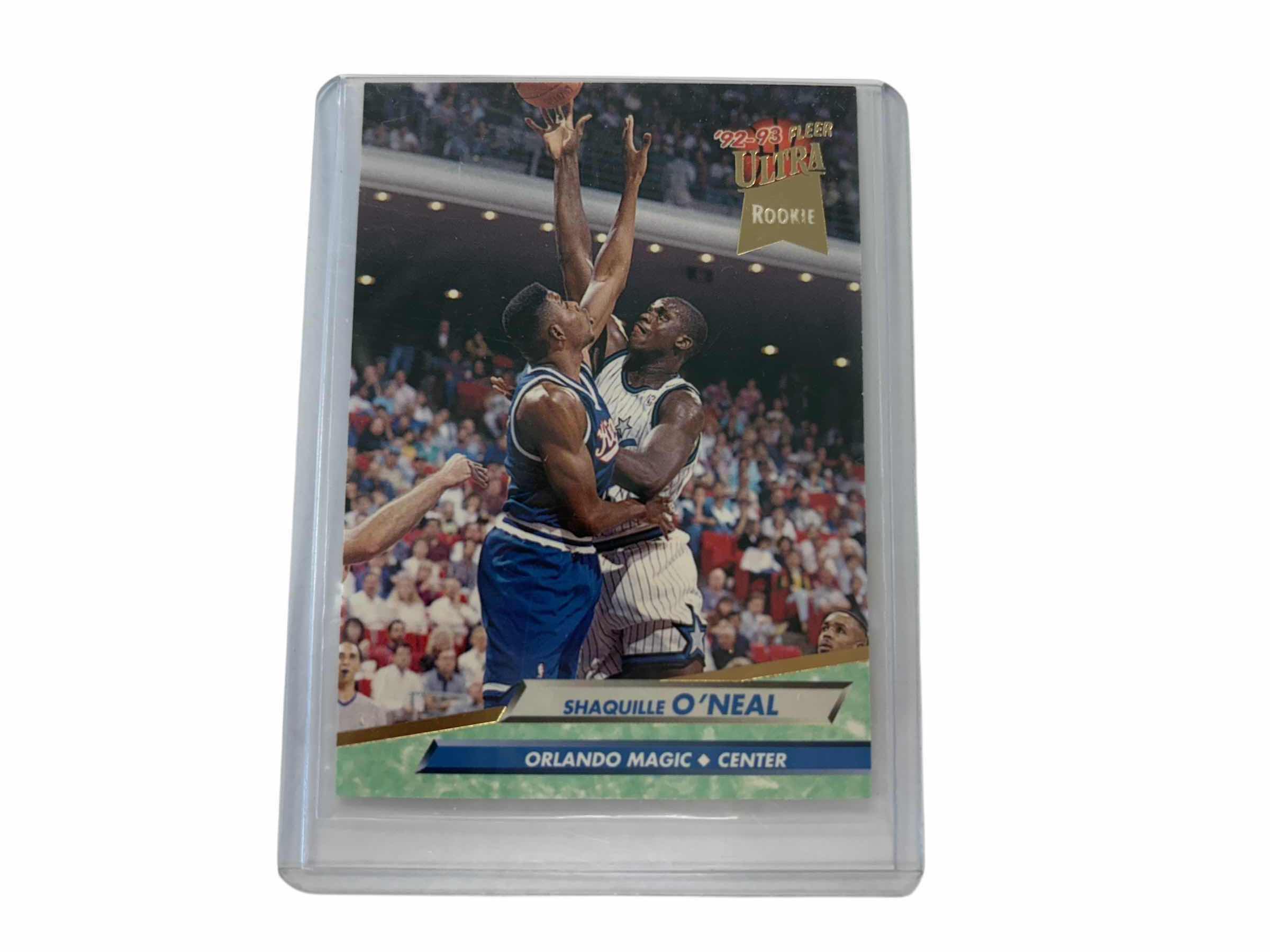 Photo 1 of 1992-1993 SHAQUILLE O’NEAL ROOKIE FLEER ULTRA ORLANDO MAGIC #328