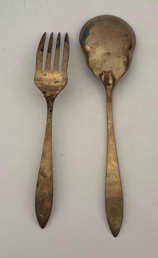 Photo 1 of (2)PCS VINTAGE DIRILYTE SERVING SET