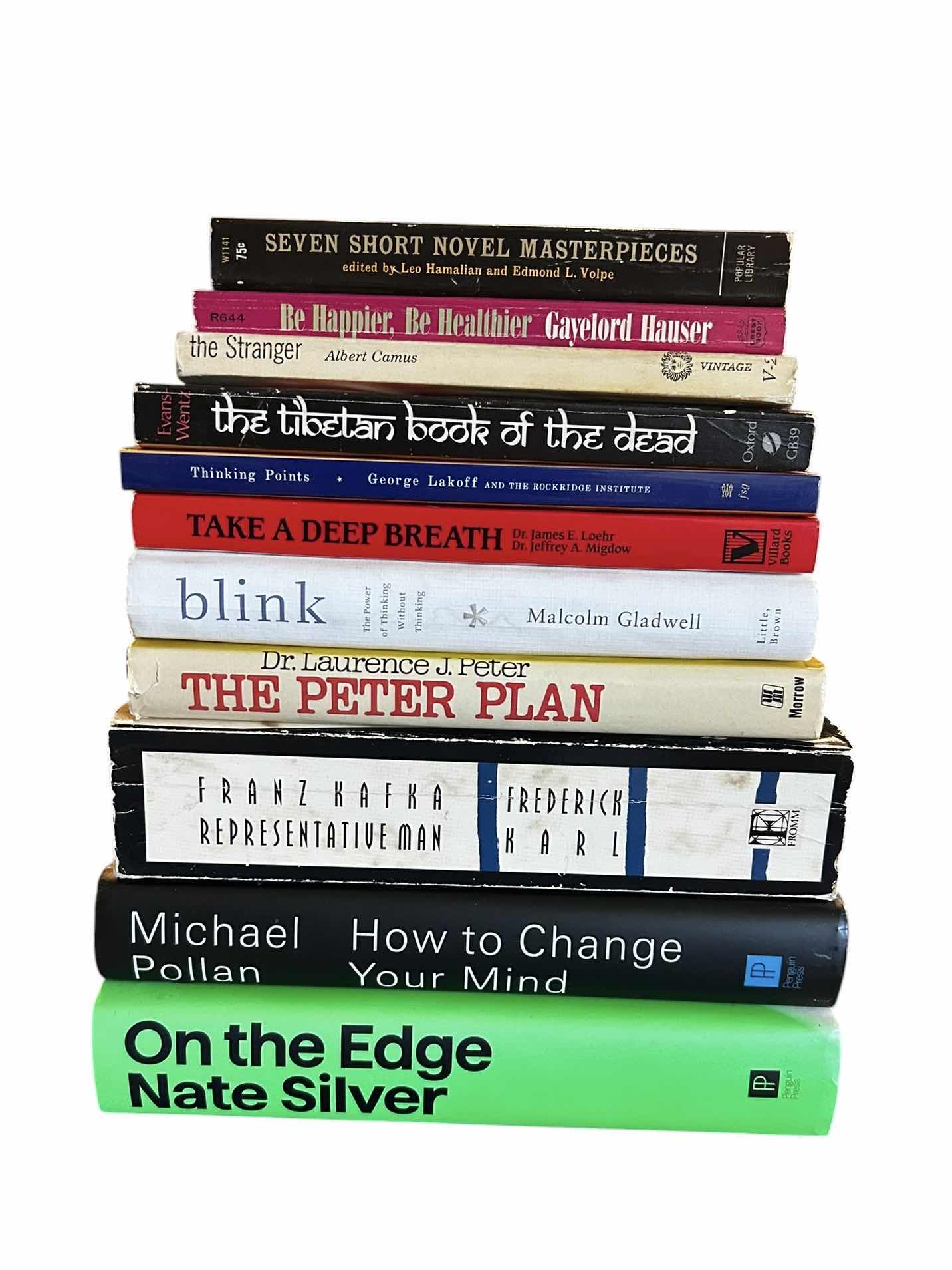 Photo 1 of COLLECTION (11) OF DIVERSE NONFICTION AND CLASSIC LITERATURE AND LIFE ADVANCEMENTS