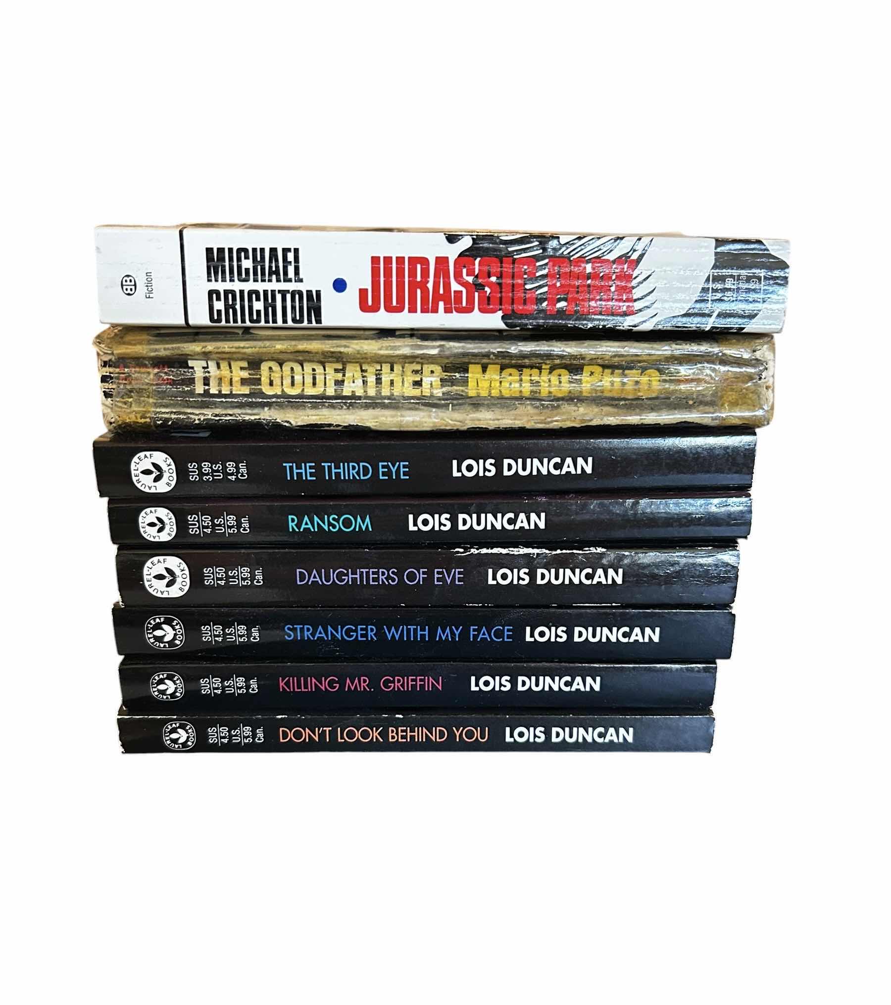 View 1 of COLLECTION (8) OF VINTAGE PAPERBACKS WITH SUSPENSE, THRILLER, AND SCIENCE FICTION GENRES