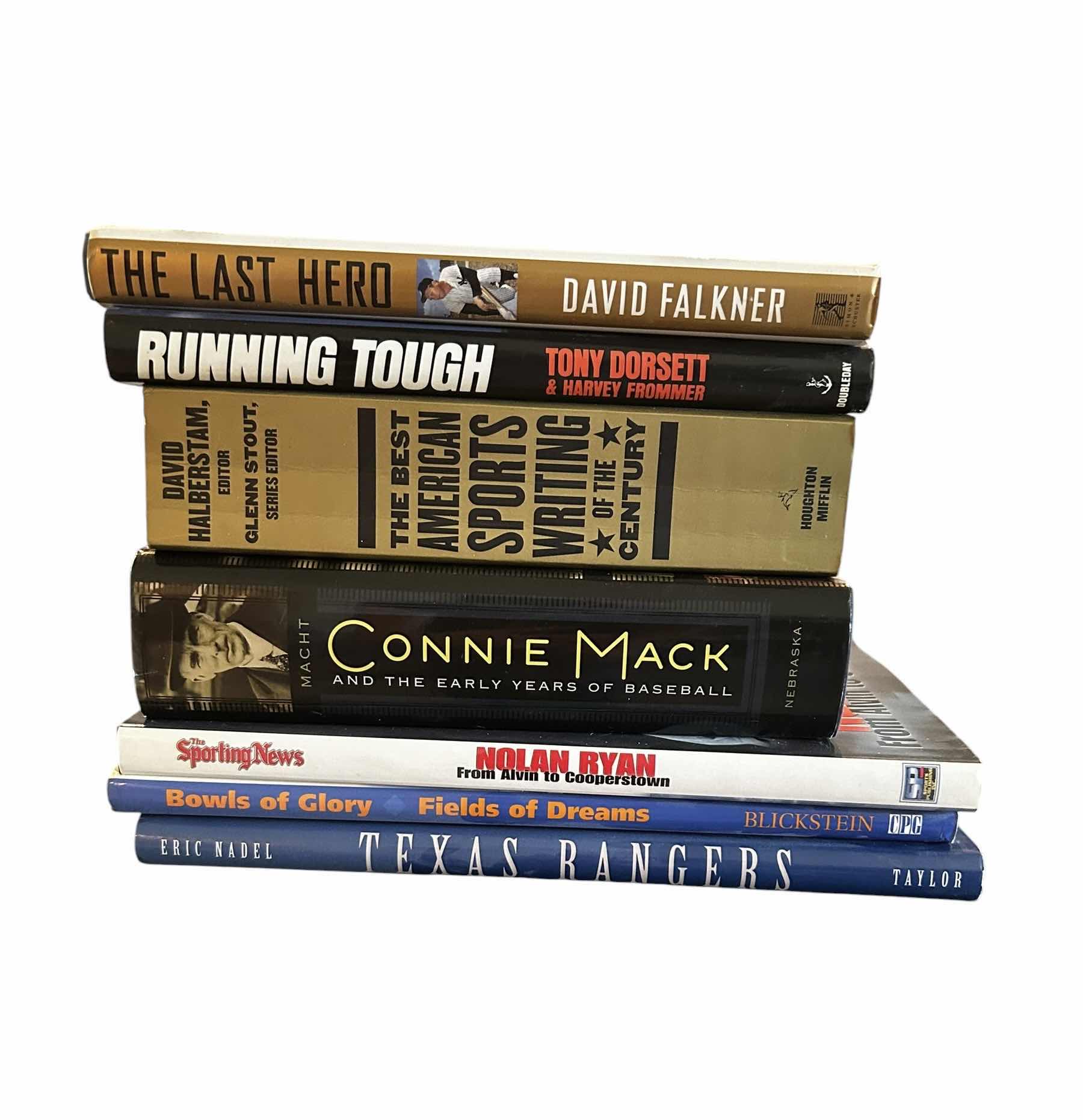 Photo 1 of COLLECTION (7) OF HIGHLIGHTS OF LEGENDARY FIGURES AND ERAS IN AMERICAN SPORTS HISTORY WITH A HEAVY FOCUS ON BASEBALL AND FOOTBALL ICONS