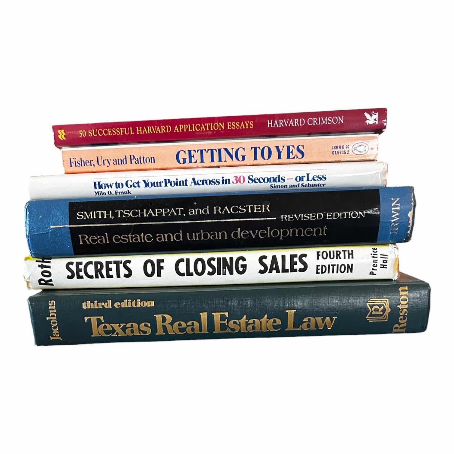 Photo 1 of COLLECTION OF (6) SALESMAN BOOKS AND REAL ESTATE BOOKS