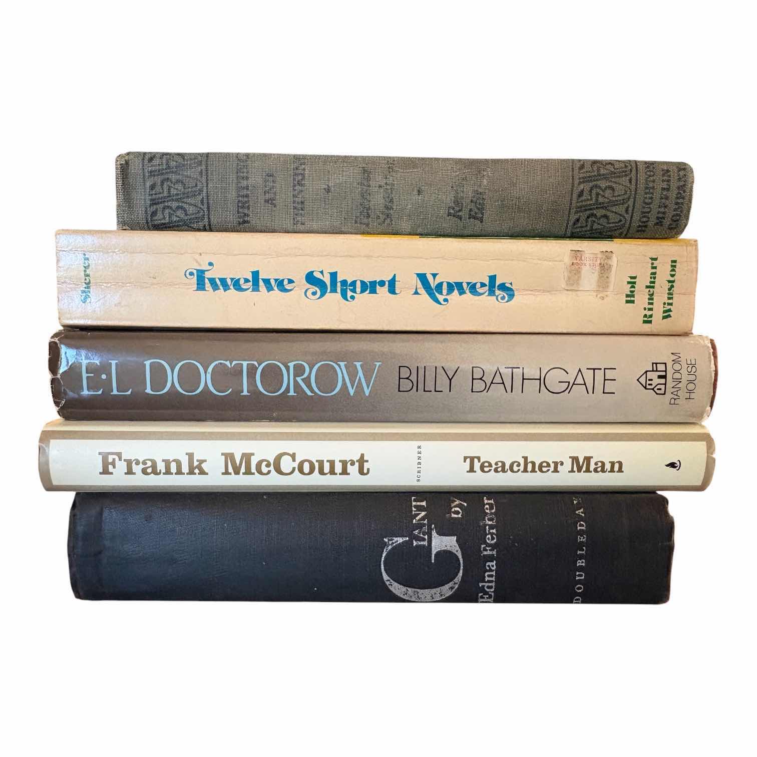 Photo 1 of (7)PCS BOOK CLASSIC FICTIONS MEMORIES, ANTHOLOGIES