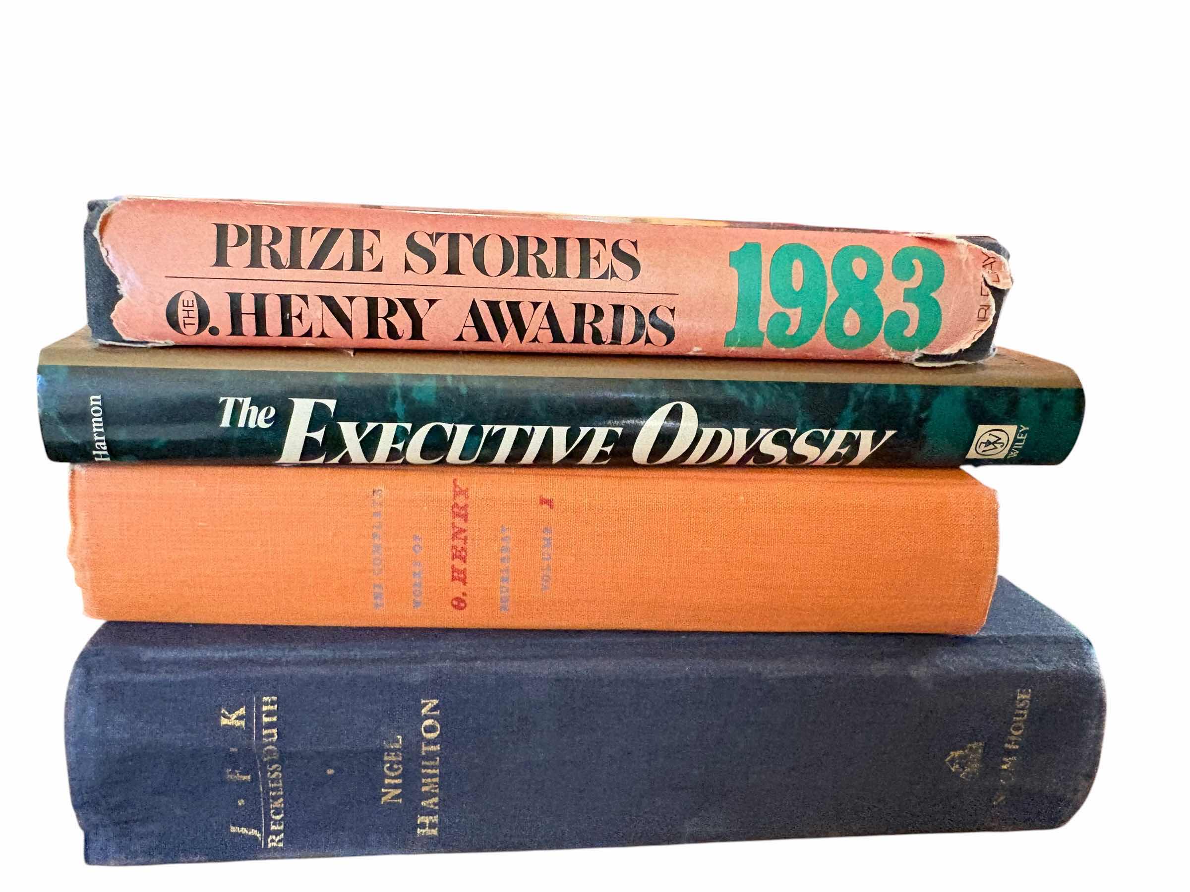 Photo 1 of (6)PCS BOOKS ANTHOLOGY SHORT STORIES AND EXECUTIVE ODESSY