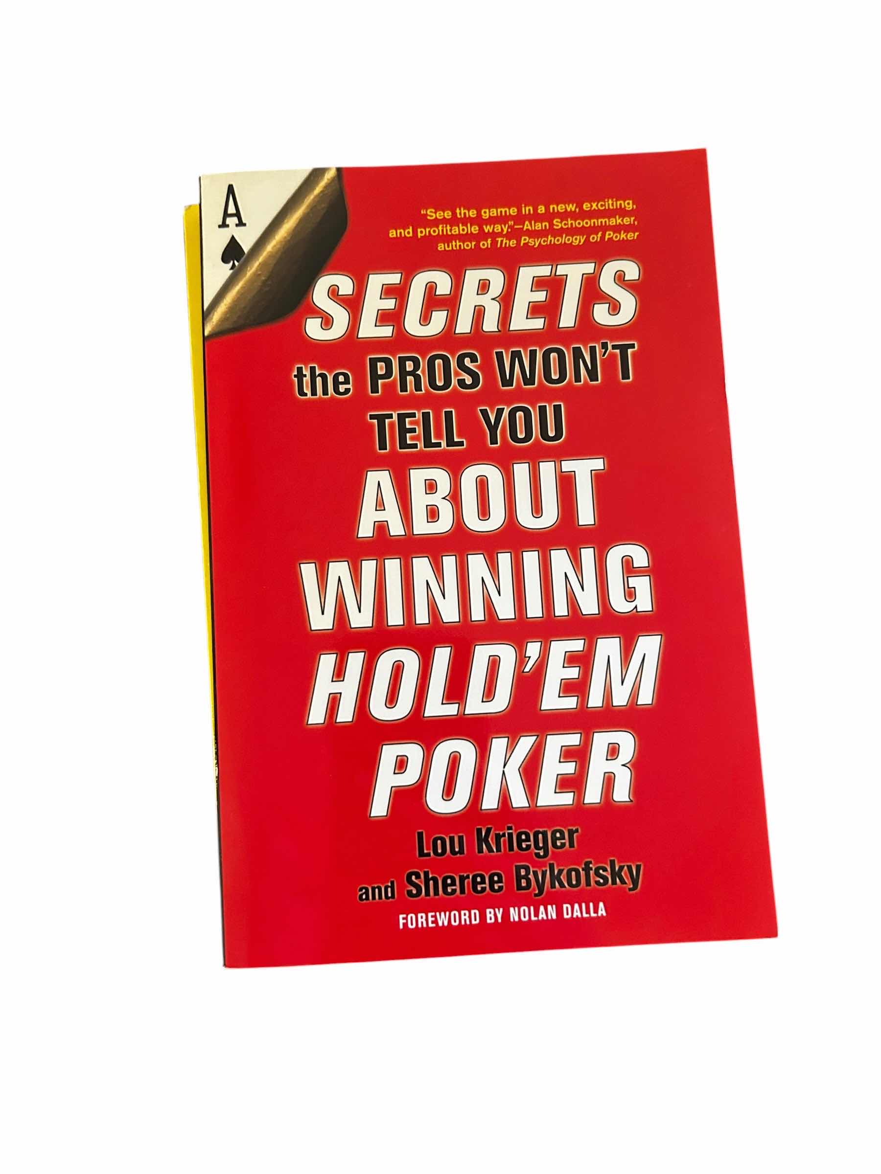 Photo 1 of COLLECTION (4) OF POKER STRATEGIES, SECRETS, AND THEORIES