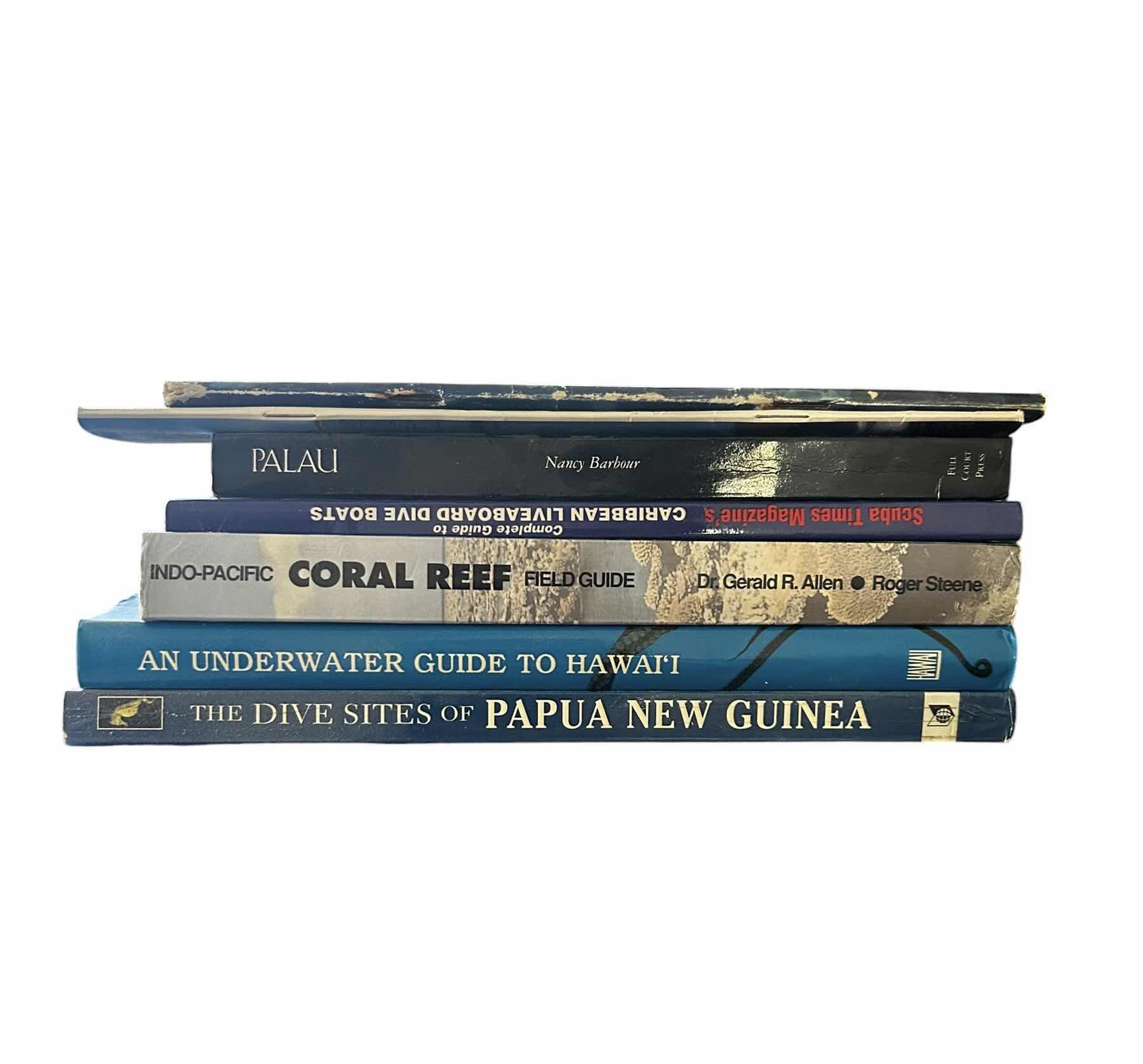 Photo 1 of COLLECTION OF (7) GUIDES TO DIVING IN VARIOUS AREAS