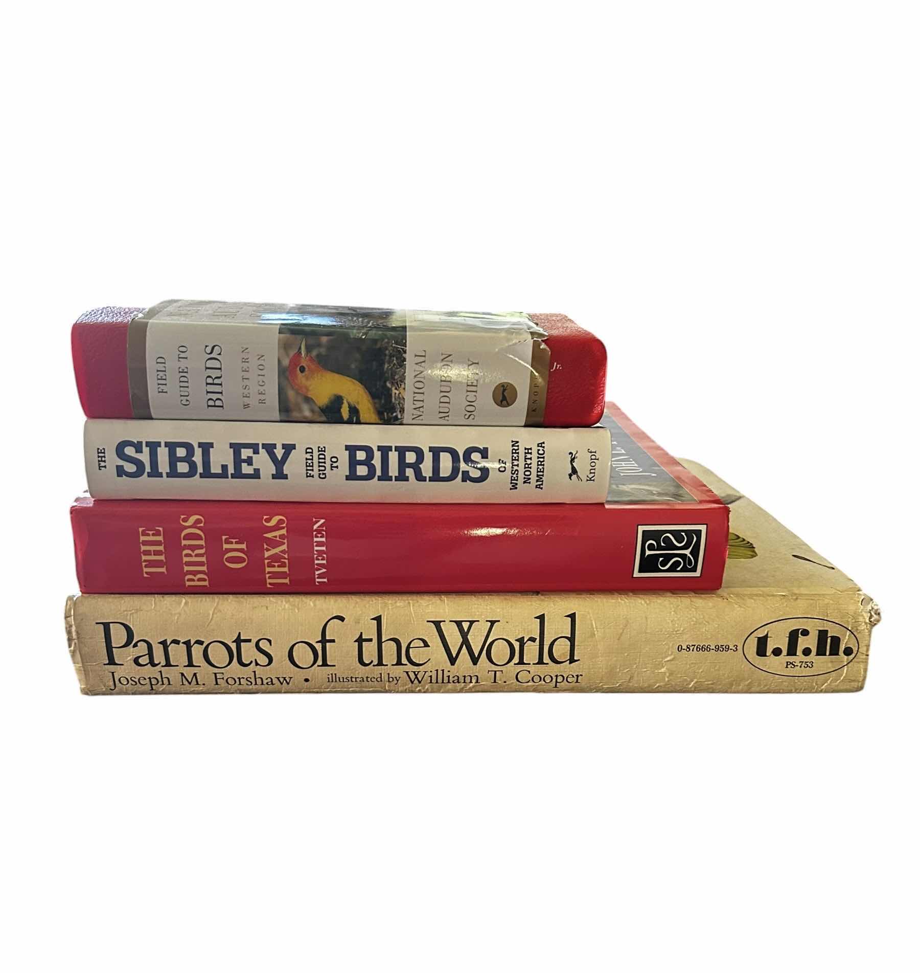 Photo 1 of COLLECTION OF (4) BOOKS FOCUSING ON BIRDS