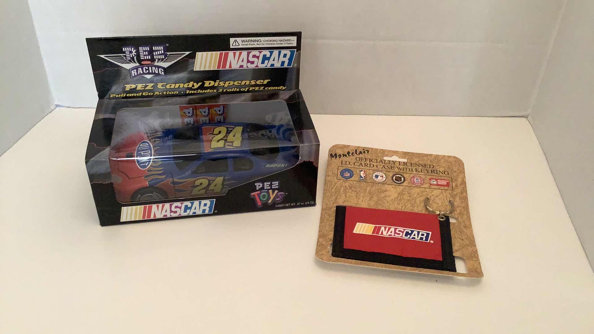 Photo 1 of NASCAR #24 PEZ CANDY DISPENSER AND CARD CASE