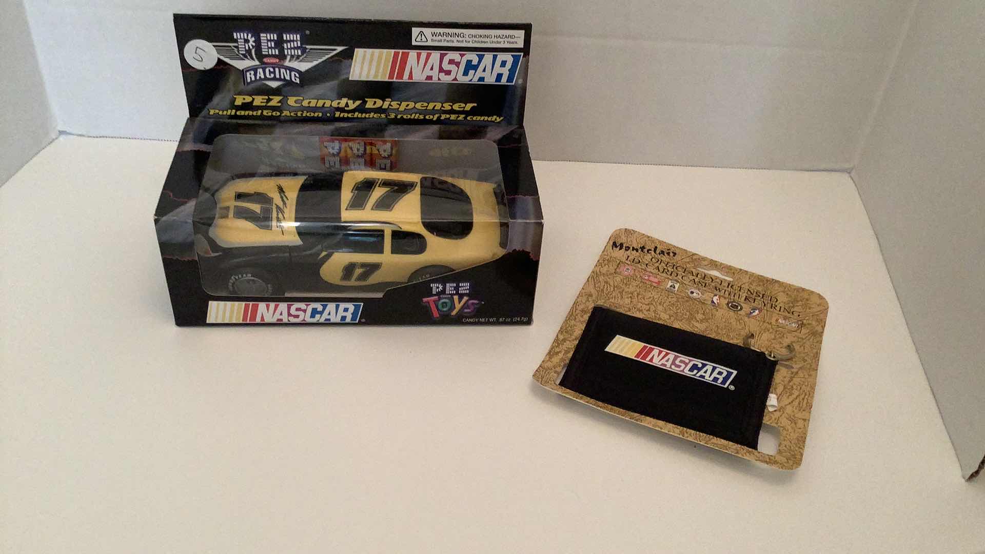 Photo 1 of NASCAR #17 PEZ CANDY DISPENSER AND CARD CASE