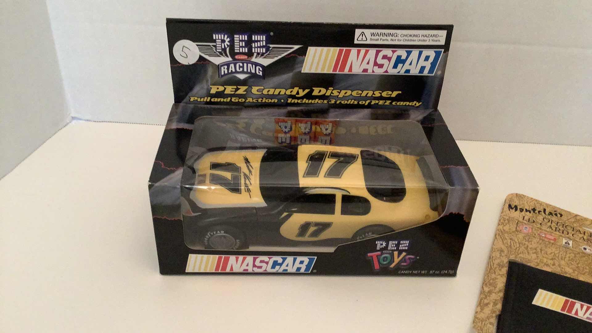 Photo 2 of NASCAR #17 PEZ CANDY DISPENSER AND CARD CASE