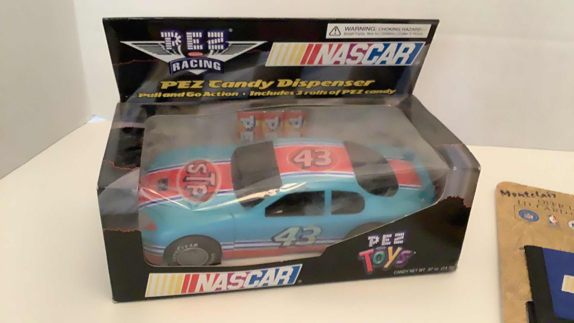 Photo 3 of NASCAR #43 PEZ CANDY DISPENSER AND CARD CASE