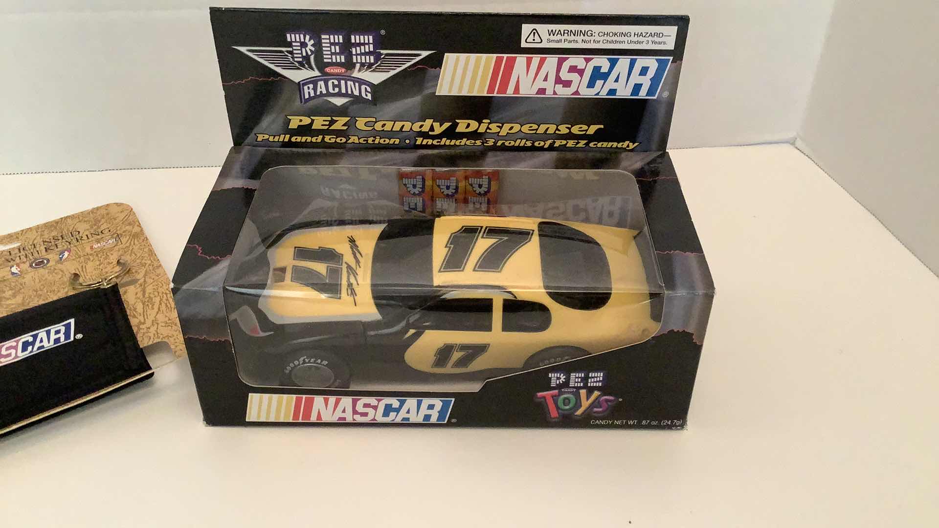 Photo 2 of NASCAR #17 PEZ CANDY DISPENSER AND CARD CASE