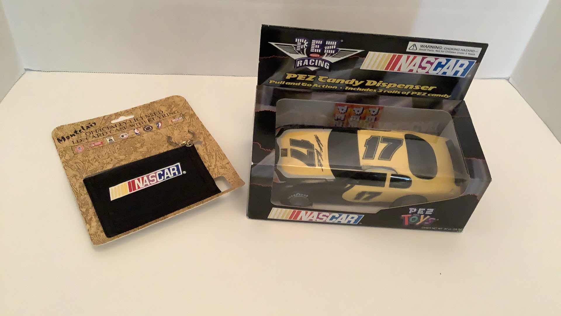 Photo 1 of NASCAR #17 PEZ CANDY DISPENSER AND CARD CASE