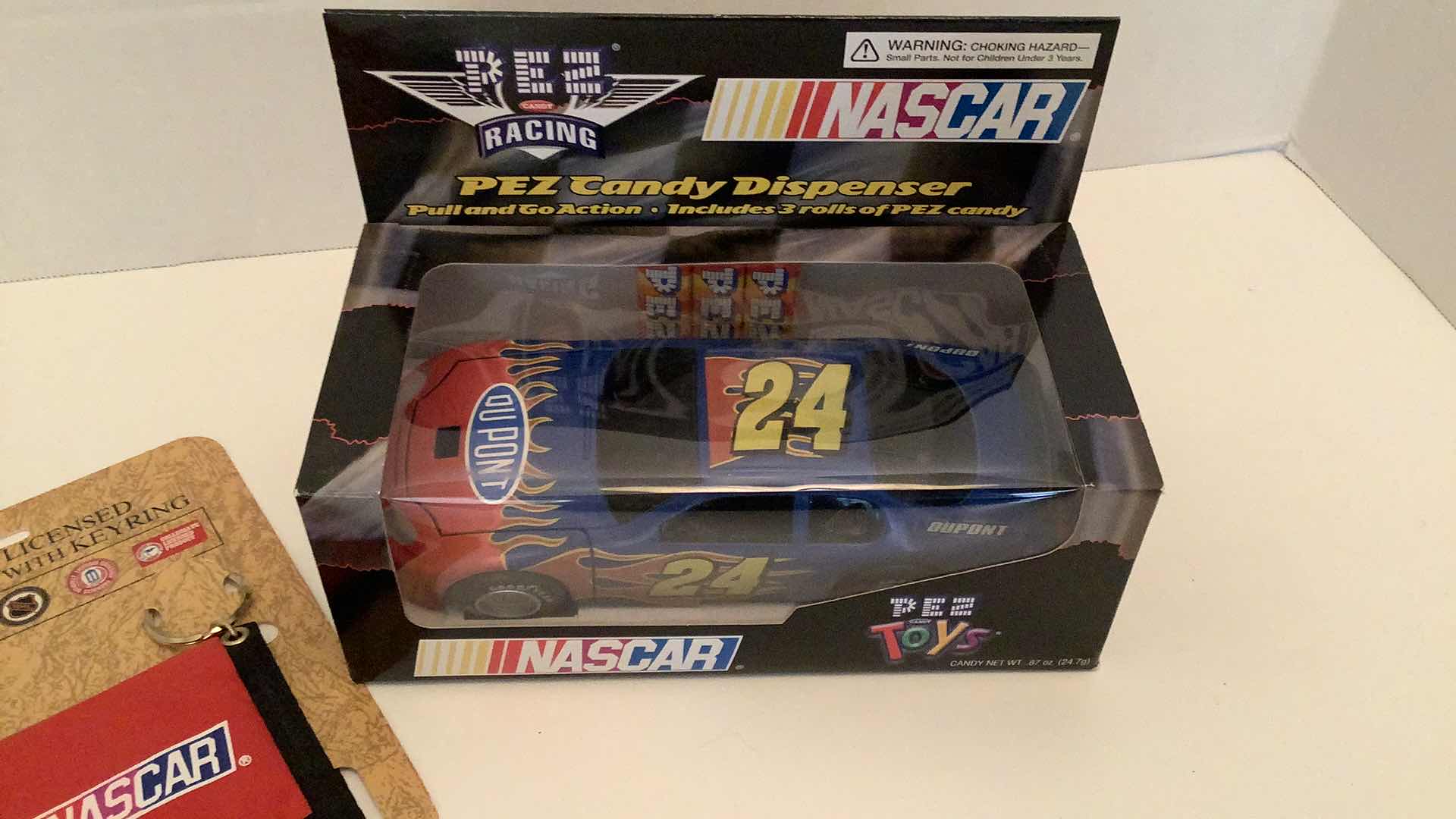 Photo 3 of NASCAR #24 PEZ CANDY DISPENSER AND CARD CASE