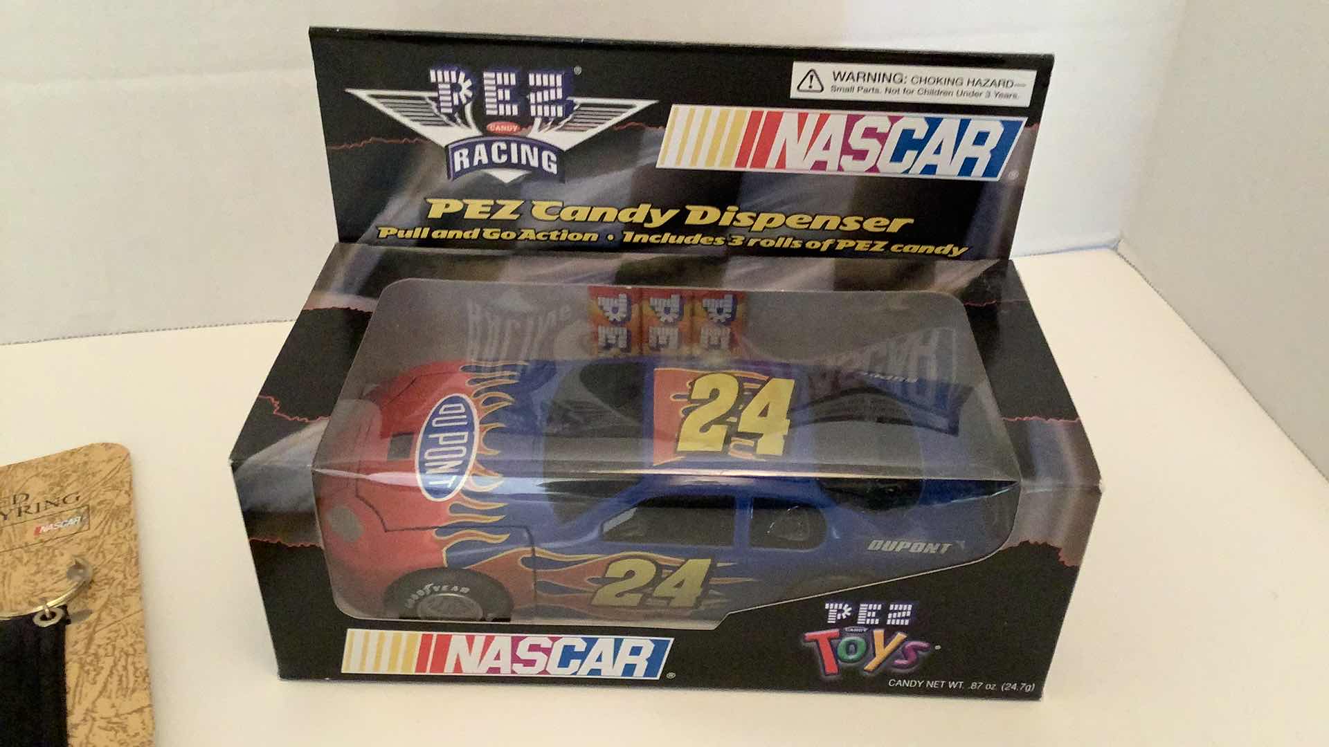 Photo 3 of NASCAR #24 PEZ CANDY DISPENSER AND CARD CASE