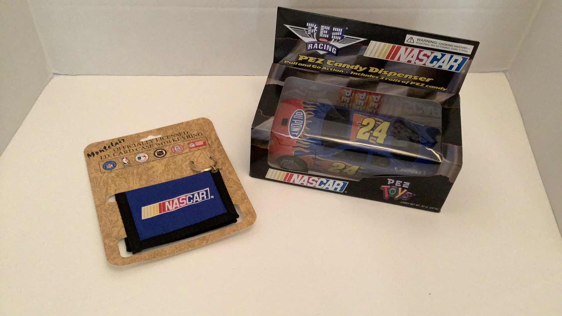 Photo 1 of NASCAR #24 PEZ CANDY DISPENSER AND CARD CASE