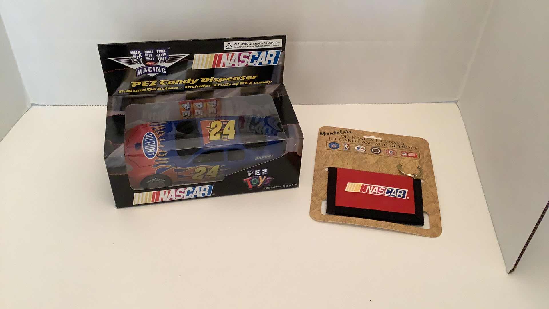 Photo 1 of NASCAR #24 PEZ CANDY DISPENSER AND CARD CASE