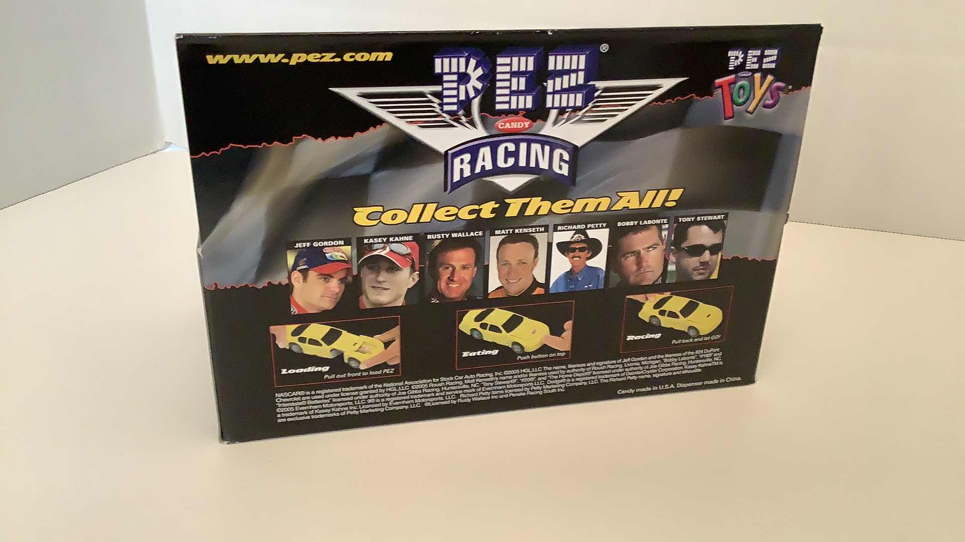 Photo 3 of NASCAR #18 PEZ CANDY DISPENSER