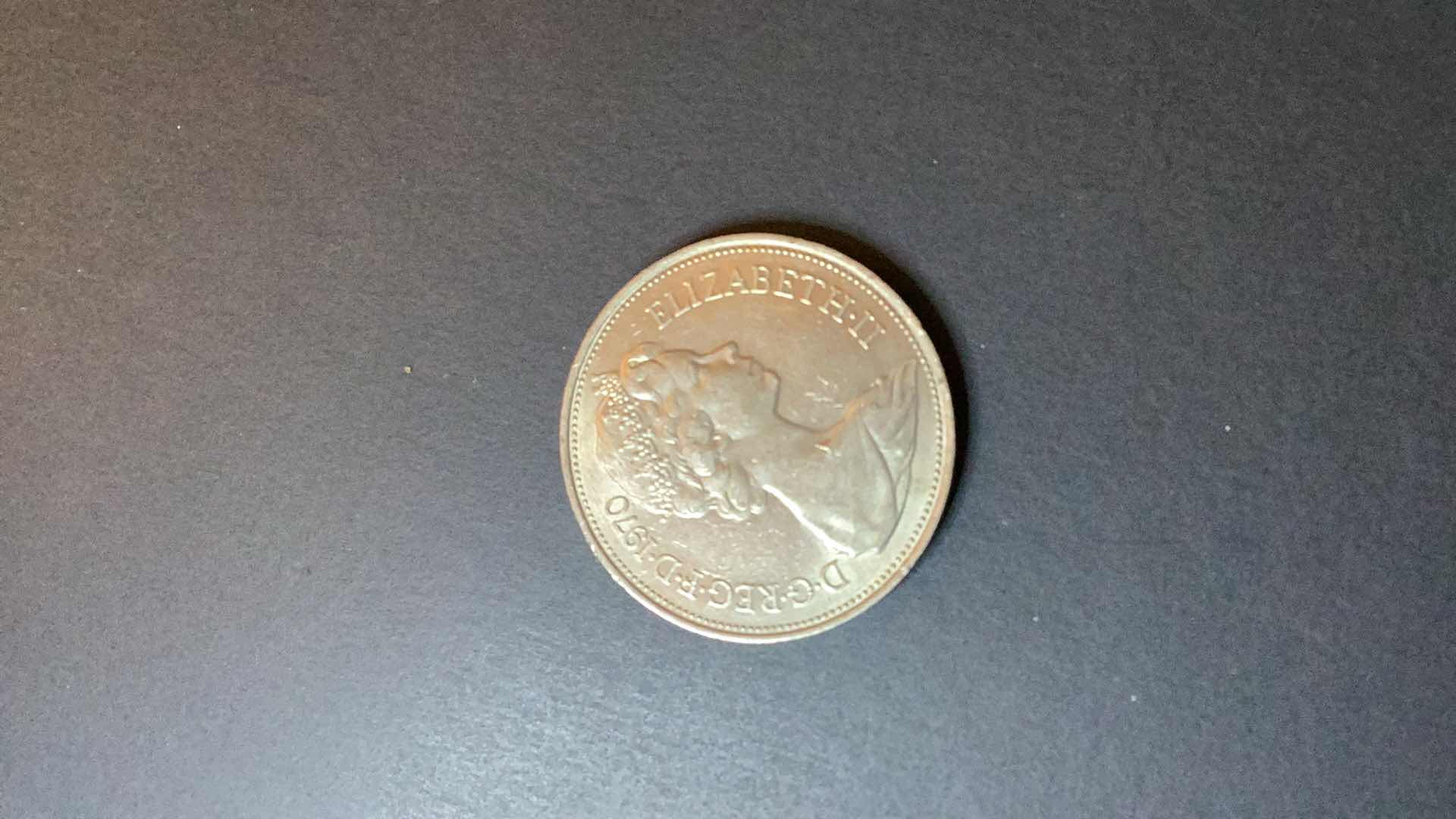 Photo 2 of GREAT BRITAIN 1970 NEW PENCE 10