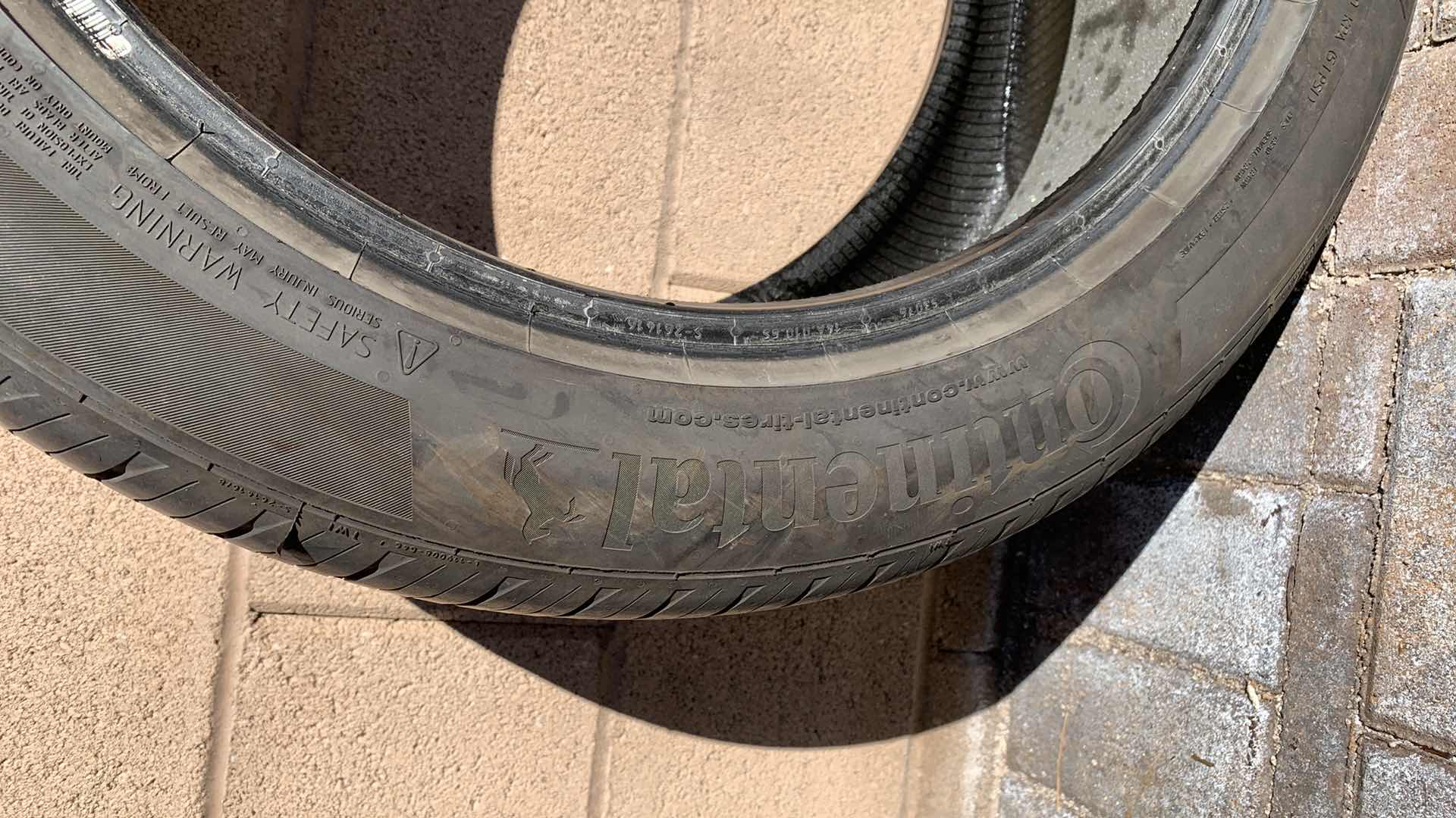 Photo 2 of CONTINENTAL PRO CONTACT RX TI 255/45 R 19