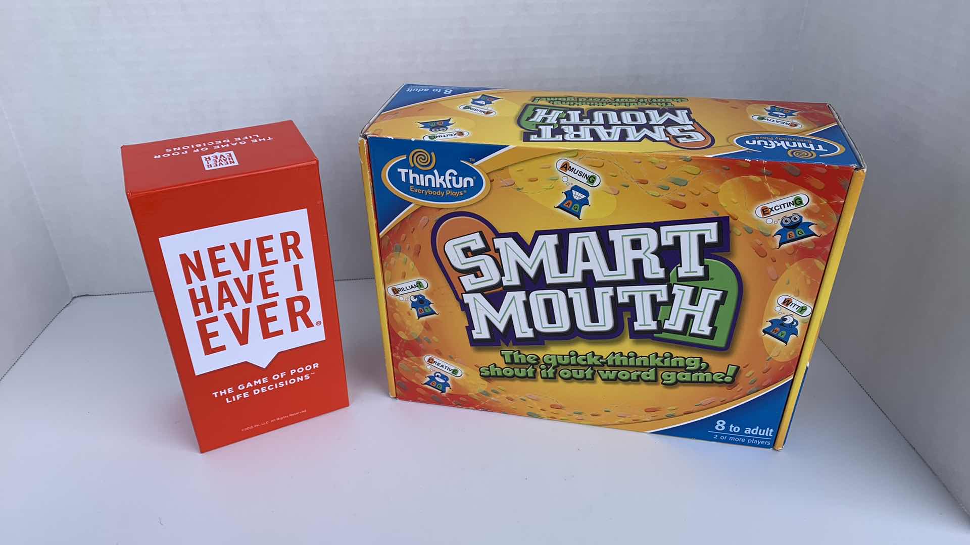 Photo 1 of GAMES: NEVER HAVE I, AND SMART MOUTH