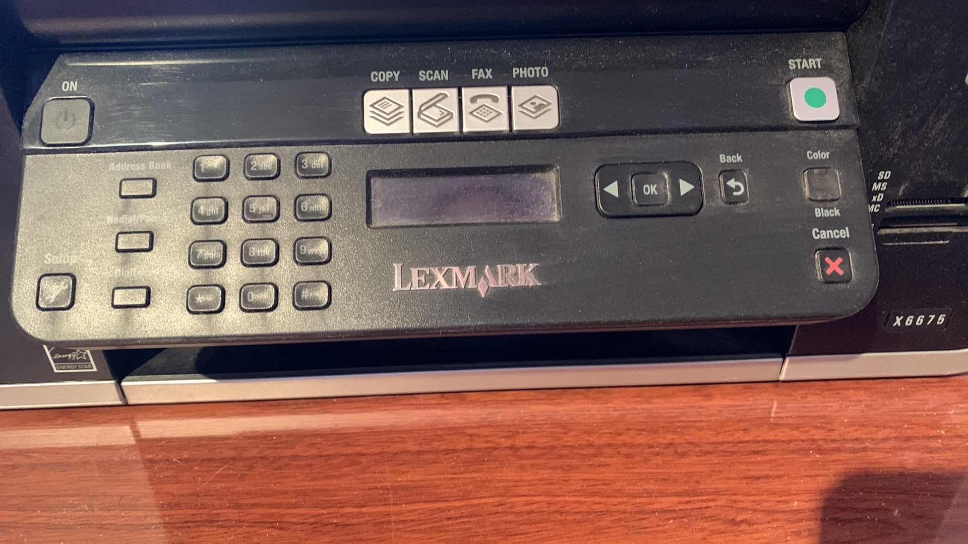 Photo 2 of LEXMARK X6675 MULTI FUNCTION PRINTER