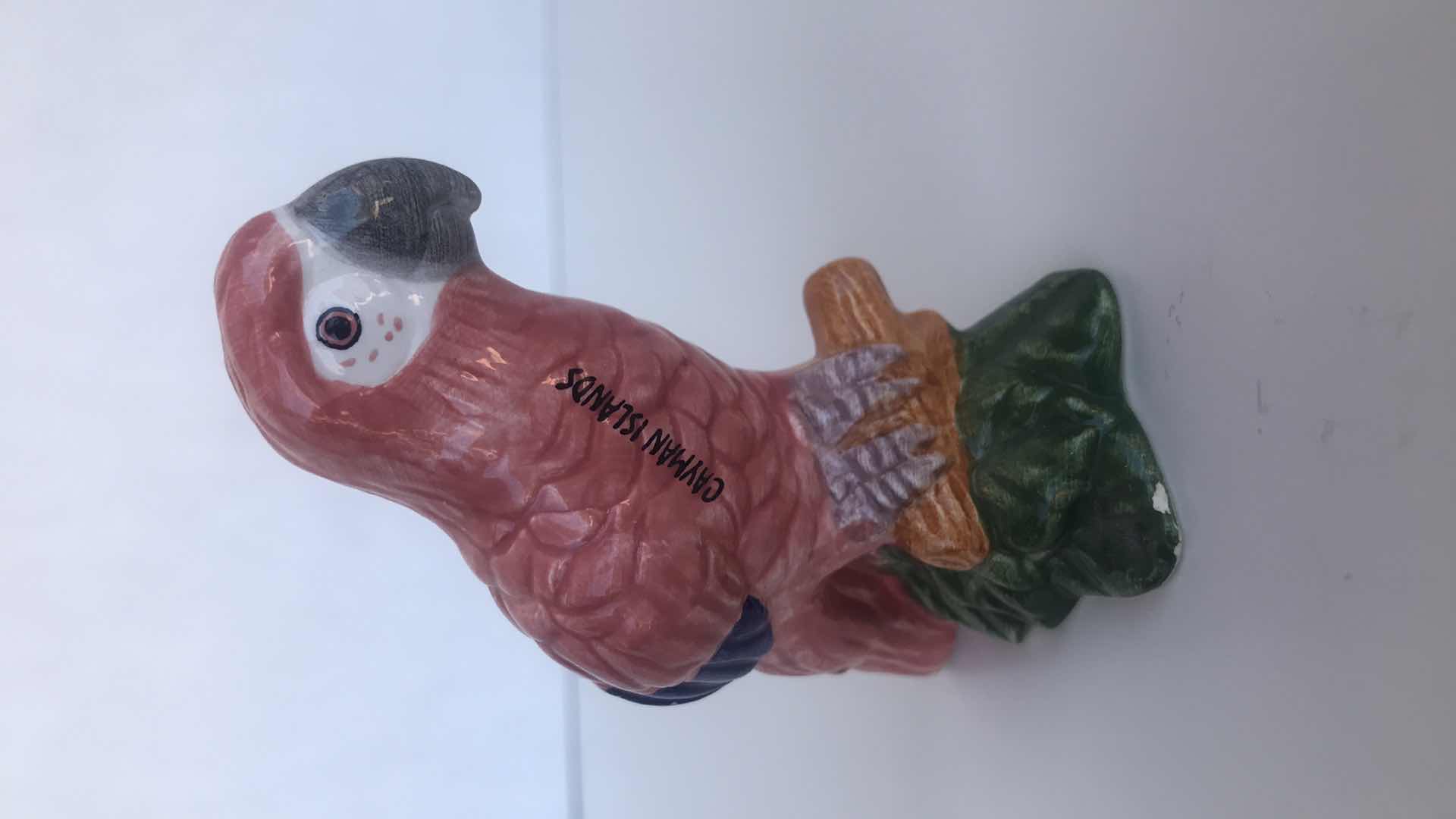 Photo 1 of CAYMAN ISLANDS PORCELAIN PARROT