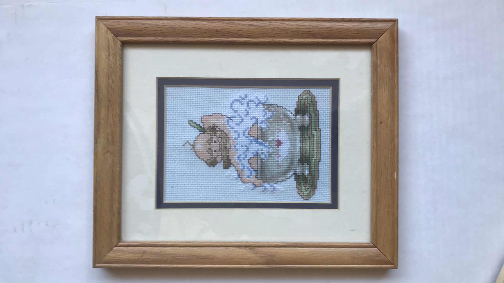 Photo 3 of FRAMED NEEDLEPOINT WALL HANGINGS - UP TO 12” EACH