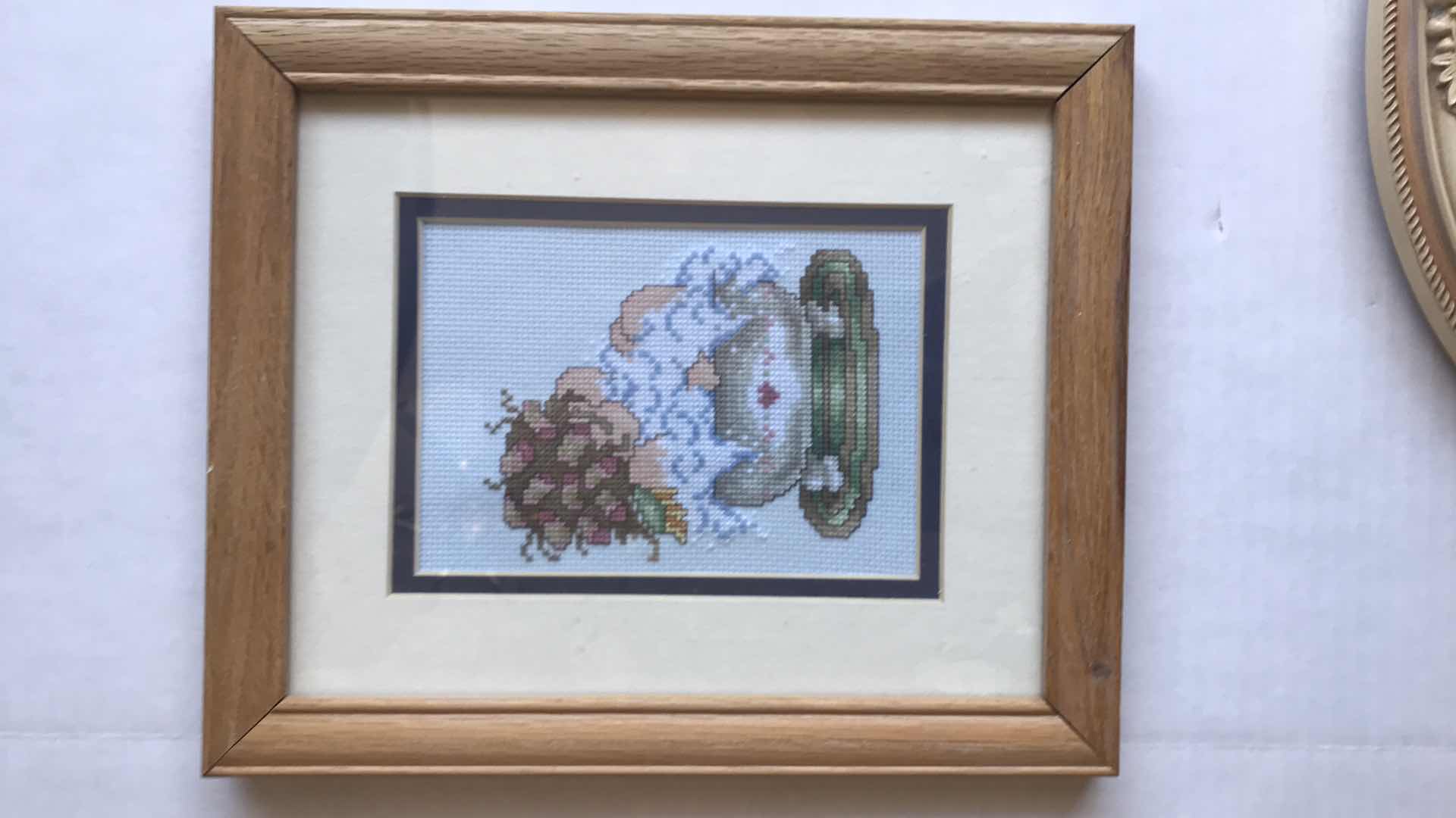 Photo 2 of FRAMED NEEDLEPOINT WALL HANGINGS - UP TO 12” EACH