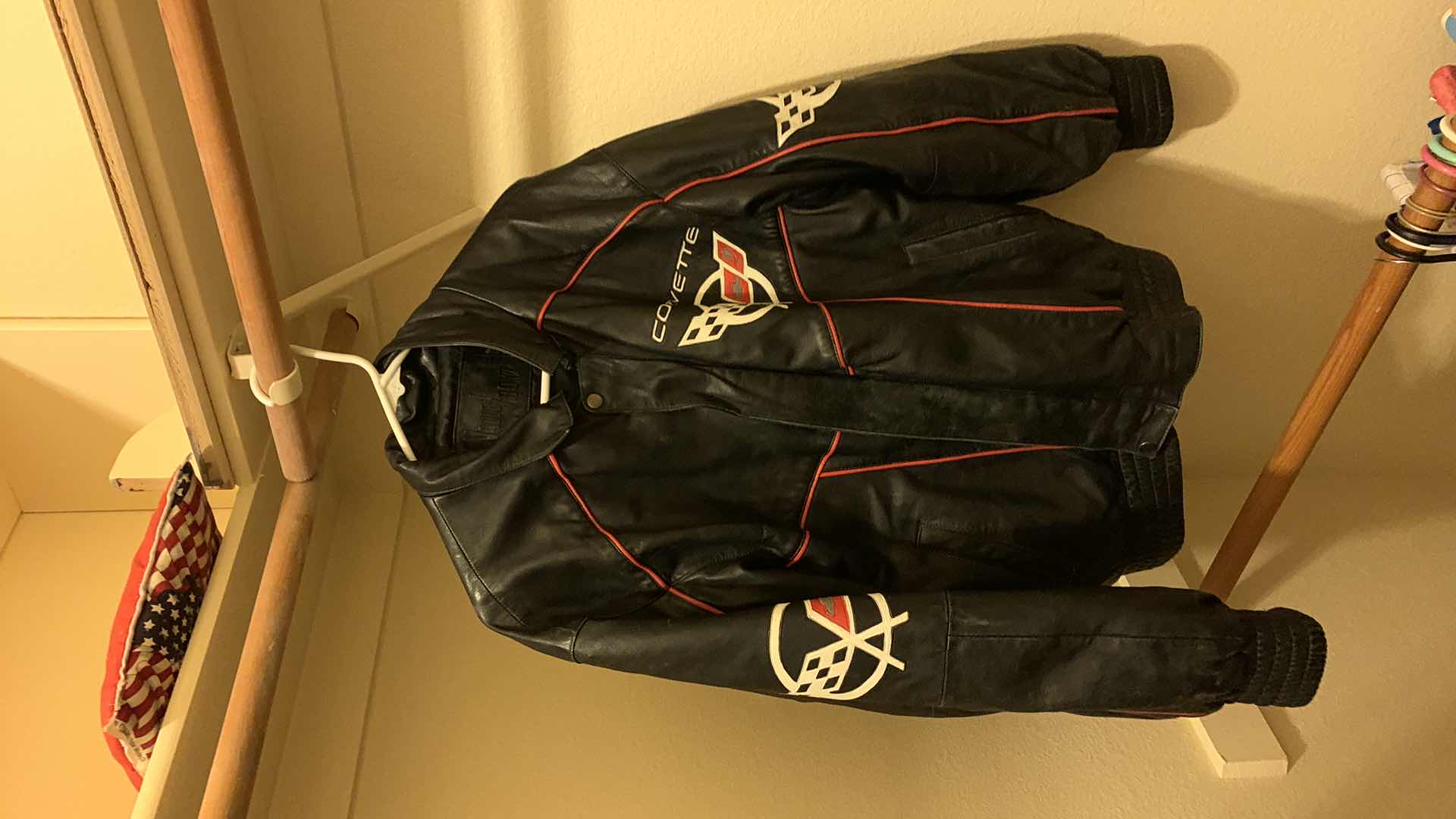 Photo 1 of CHEVROLET CORVETTE LEATHER JACKET VALLEY BOYZ SIZE SMALL