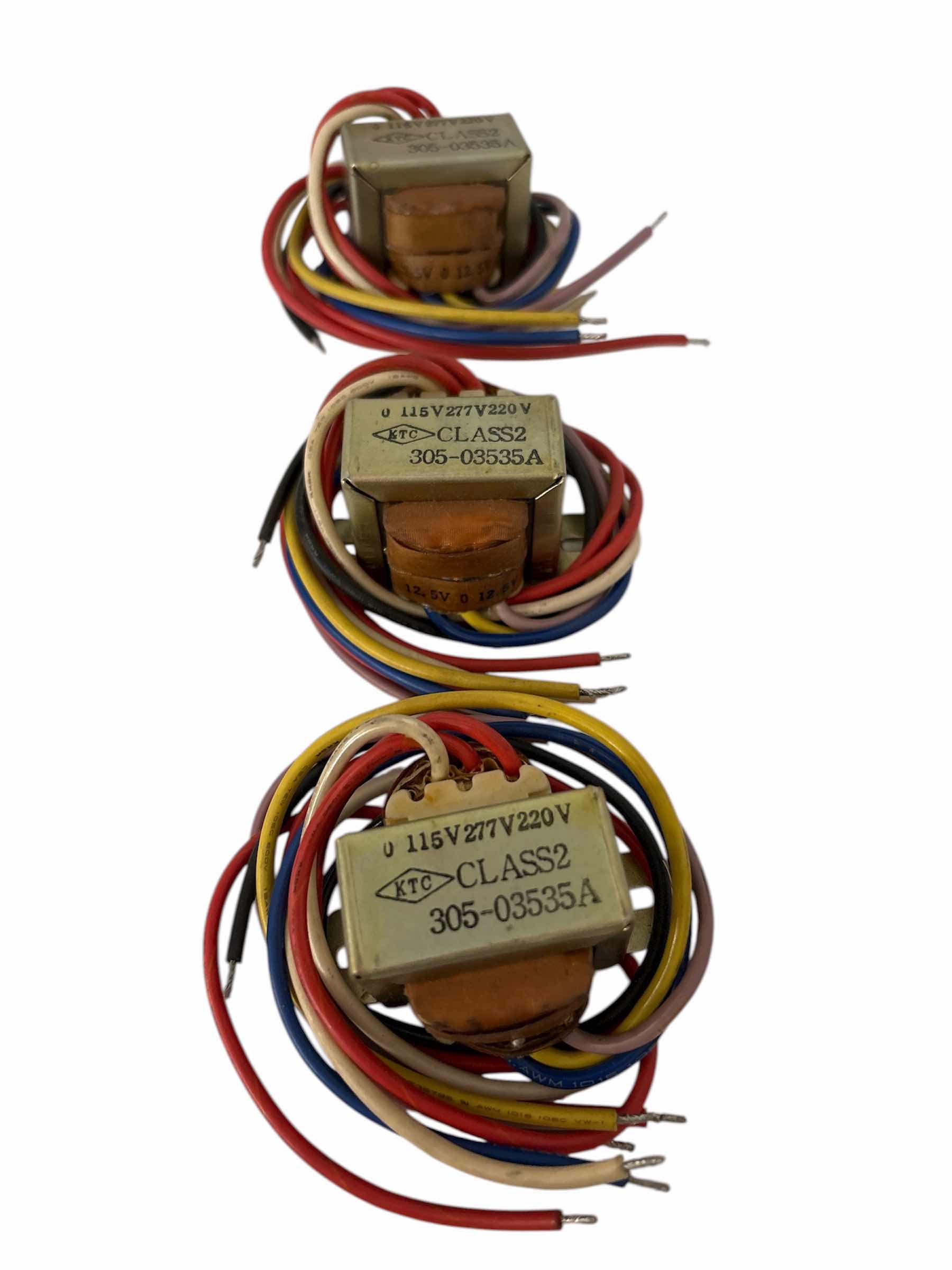 Photo 1 of (3)PCS KTC TRANSFORMER CLASS2 305-03535A