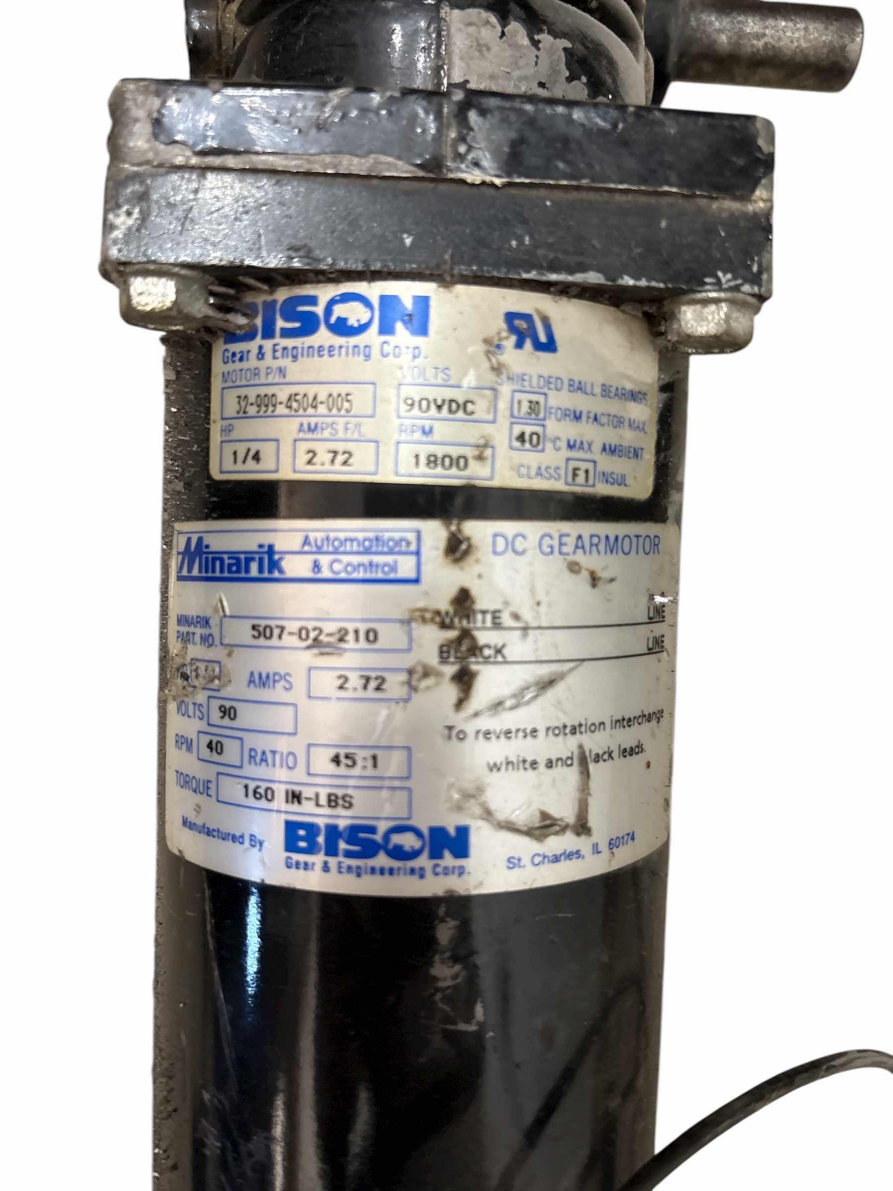 Photo 1 of BISON GEAR-MOTOR 507-02-210