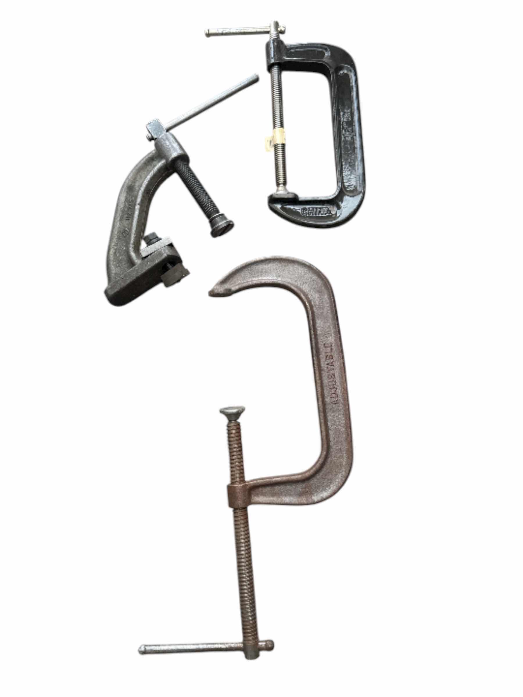 Photo 1 of (3)PCS C-CLAMPS