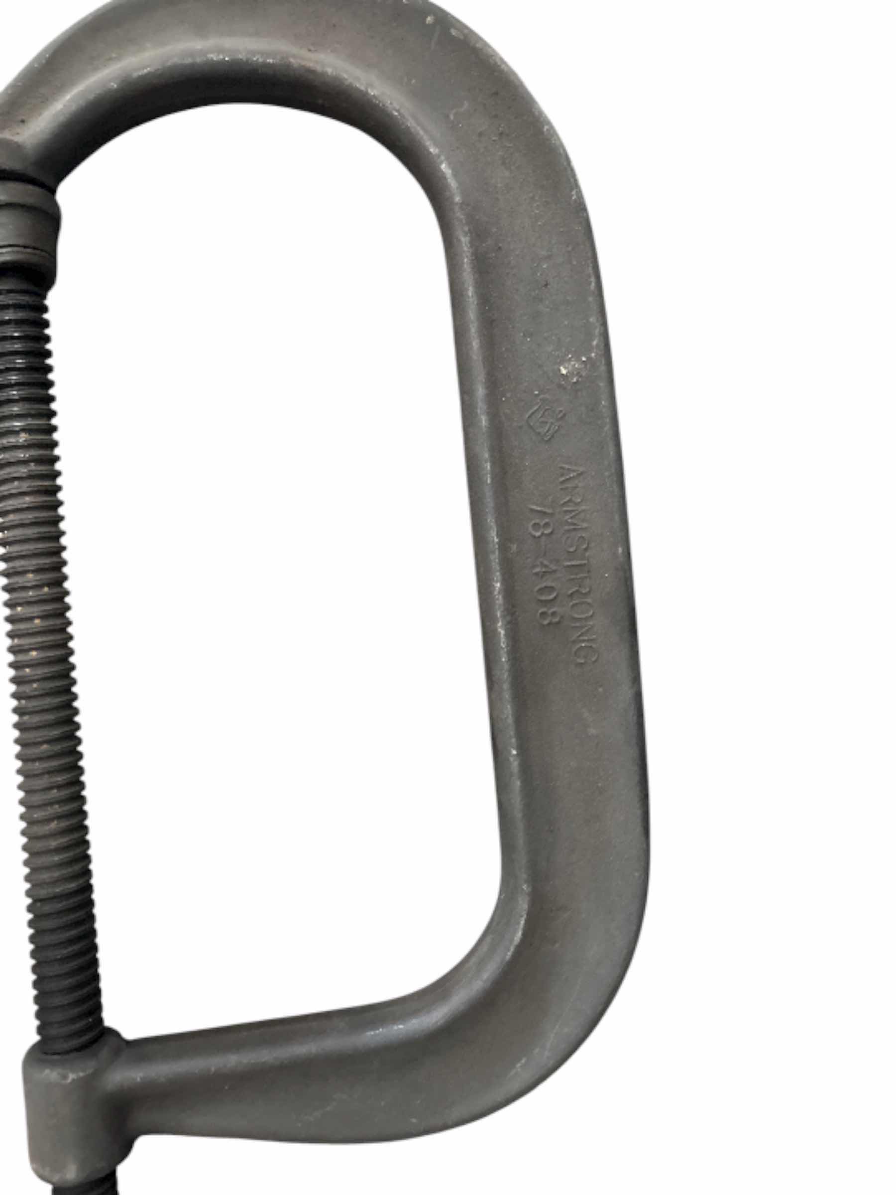 Photo 1 of (2)PCS C-CLAMPS