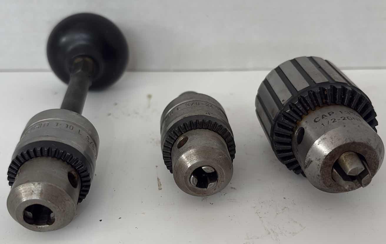 Photo 1 of (3)PCS JACOBS CHUCK