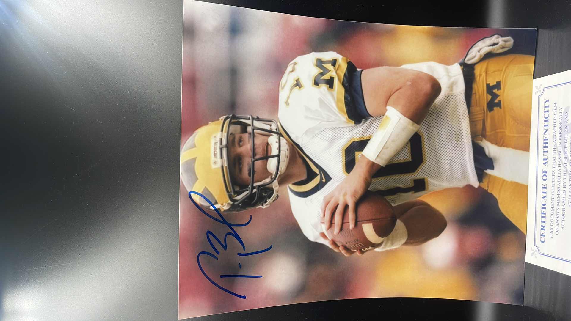 Photo 2 of TOM BRADY 8” X 10” AUTOGRAPHED PHOTO W COA