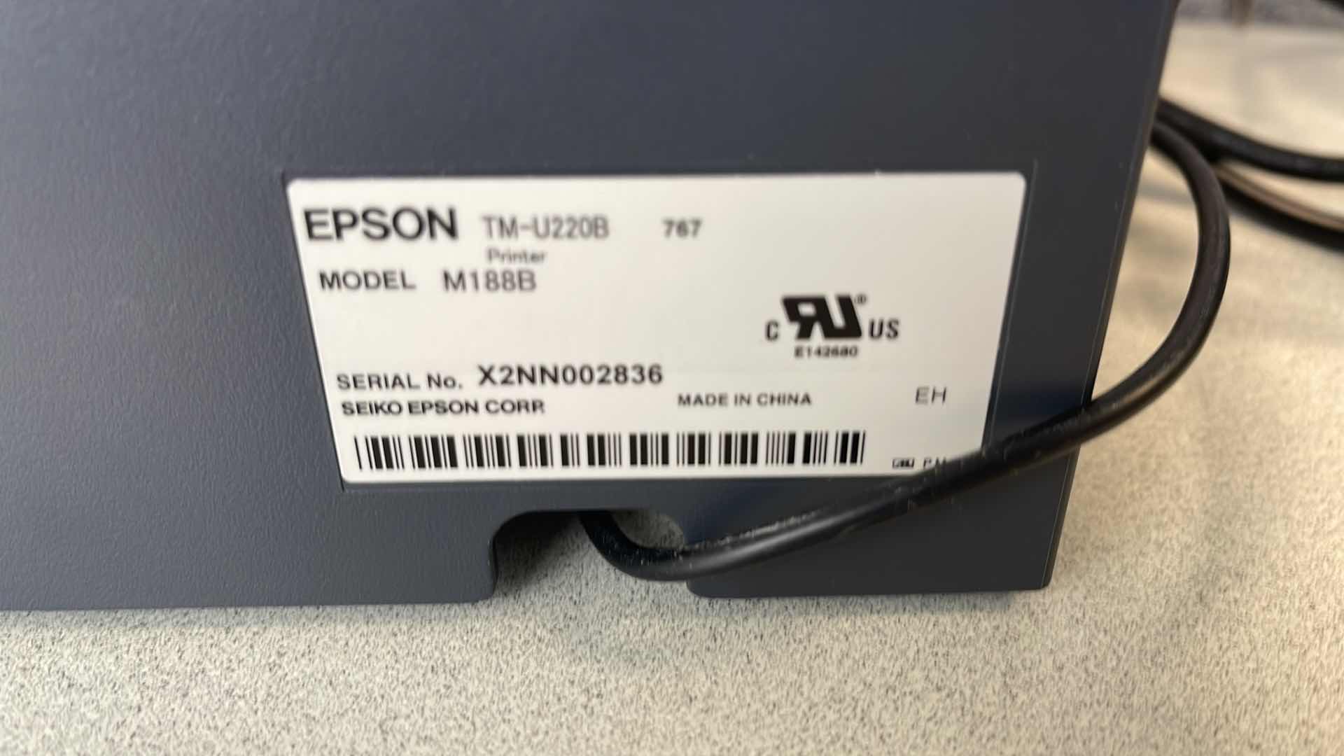 Photo 3 of EPSON M188B PRINTER