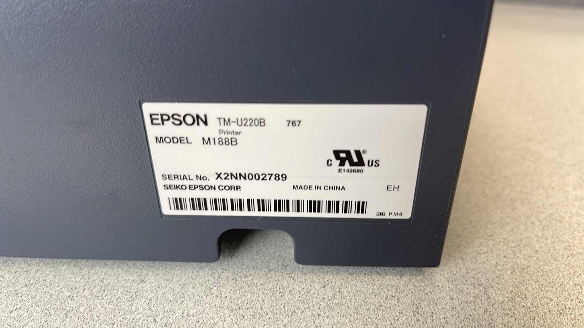Photo 3 of EPSON M188B PRINTER (NEW)