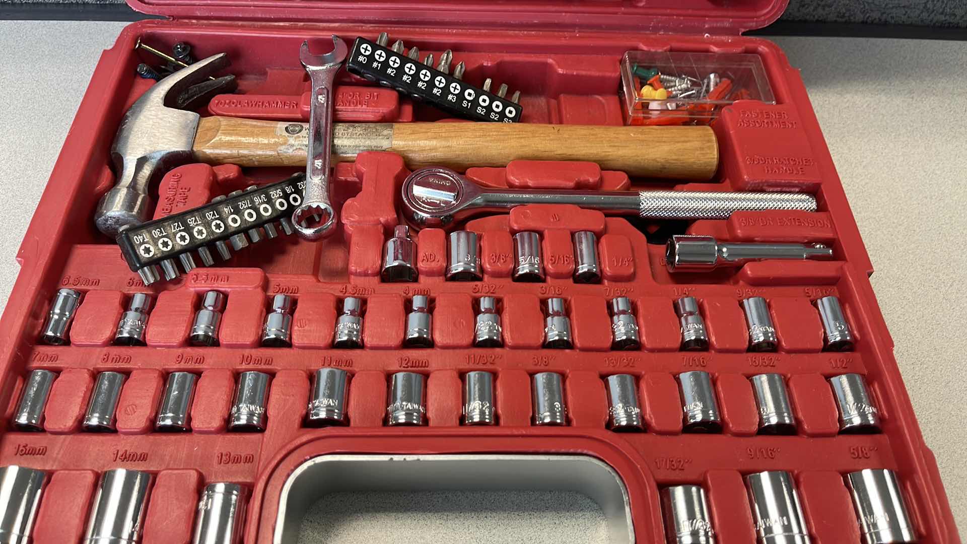 Photo 2 of YLTRA STEEL TOOL SET W CARRY CASE (MISSING TOOLS)