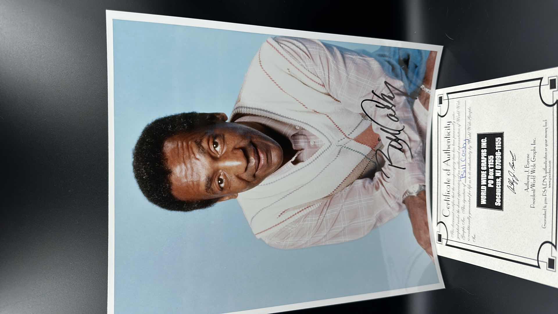 Photo 1 of BILL COSBY 8” X 10” AUTOGRAPHED PHOTO W COA