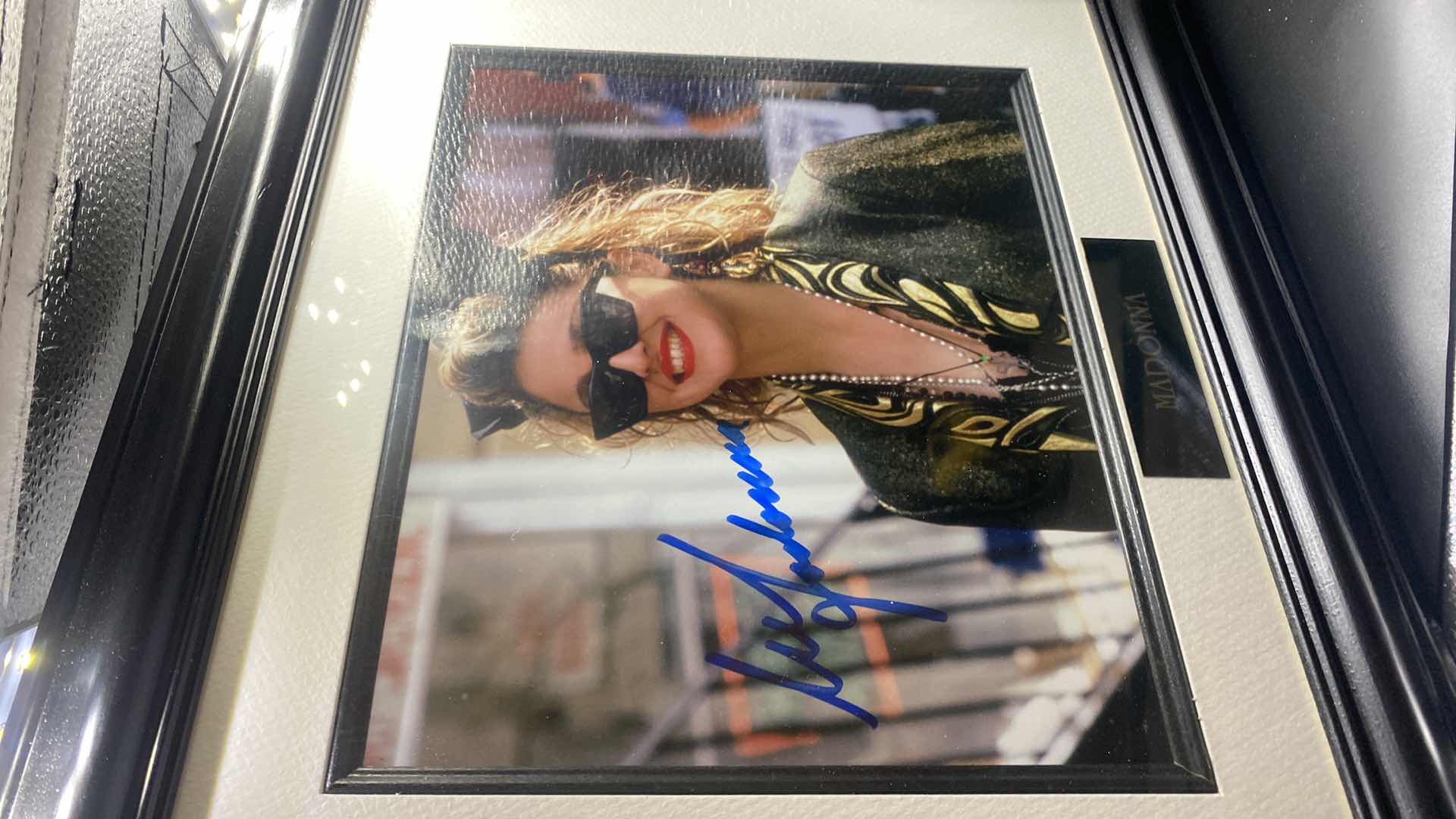 Photo 1 of MADONNA AUTOGRAPHED 8”X10” FRAMED PHOTO 