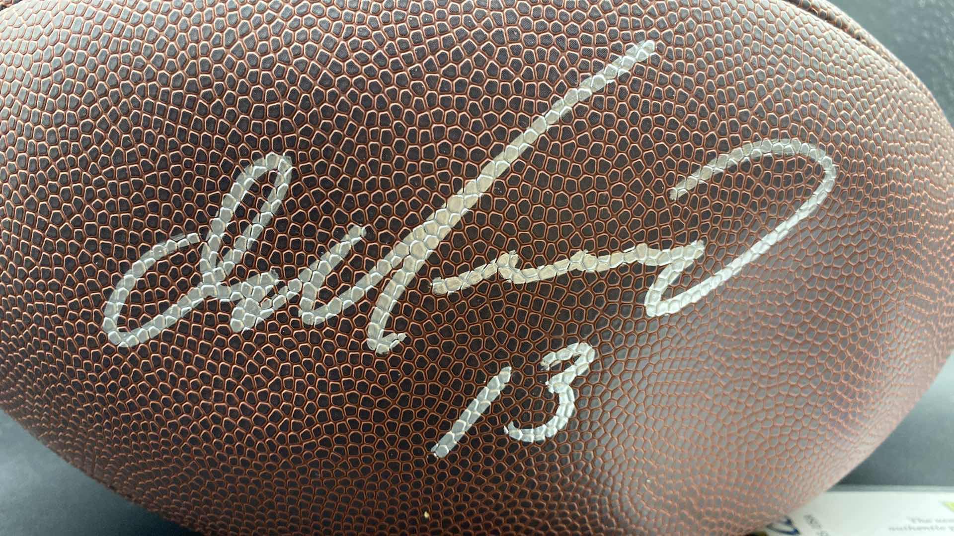 Photo 4 of DAN MARINO AUTOGRAPHED FOOTBALL W COA