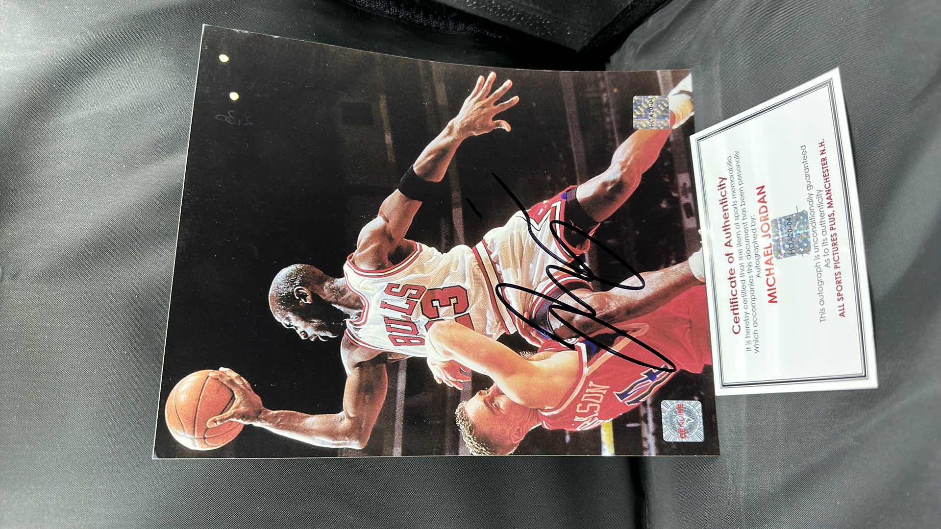 Photo 1 of MICHAEL JORDAN 8”X10” AUTOGRAPHED PHOTO W COA